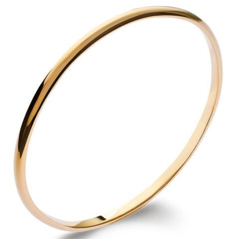 18k gold plated bangle is great for a self purchase or gift and can be layered up with other bangles for a stacking affect