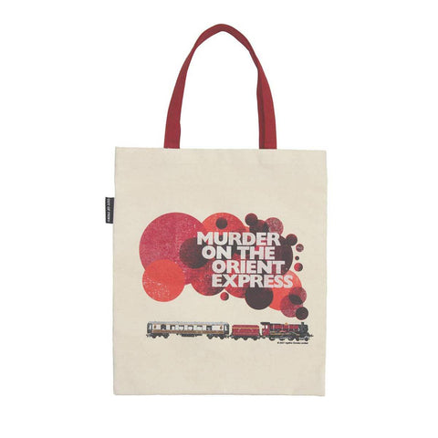 Murder on the Orient Express - Agatha Christie - Bookish tote bag