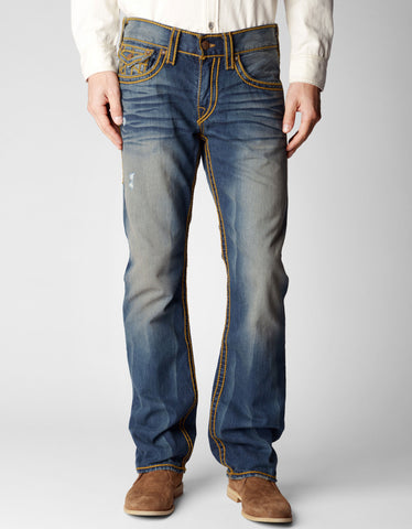 RICKY STRAIGHT ROPE STITCH MENS JEAN 