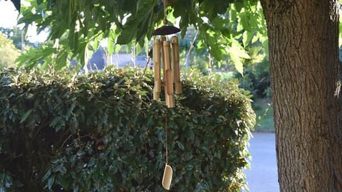 Carillon à vent en bambou tête de singe en vente B2B pour votre magasin