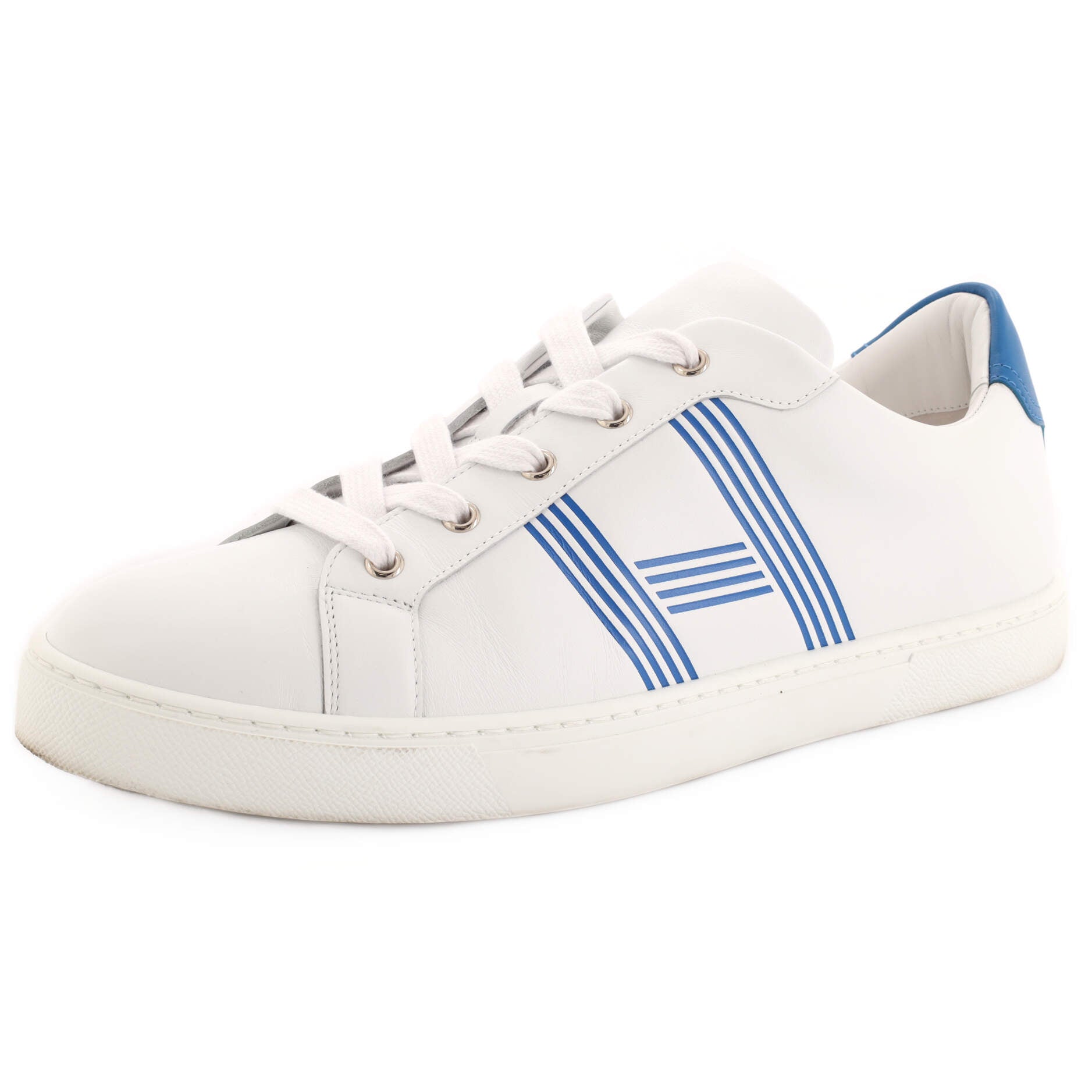 Hermes Avantage Sneakers Leather Blue, White |