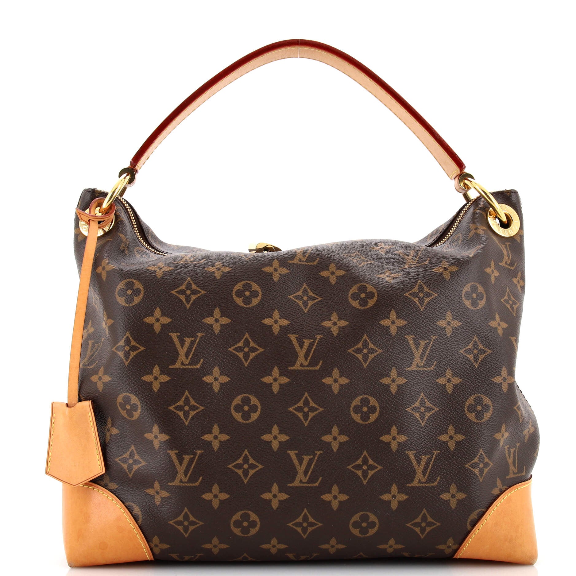 Louis Vuitton Monogram Berri PM - Brown Hobos, Handbags
