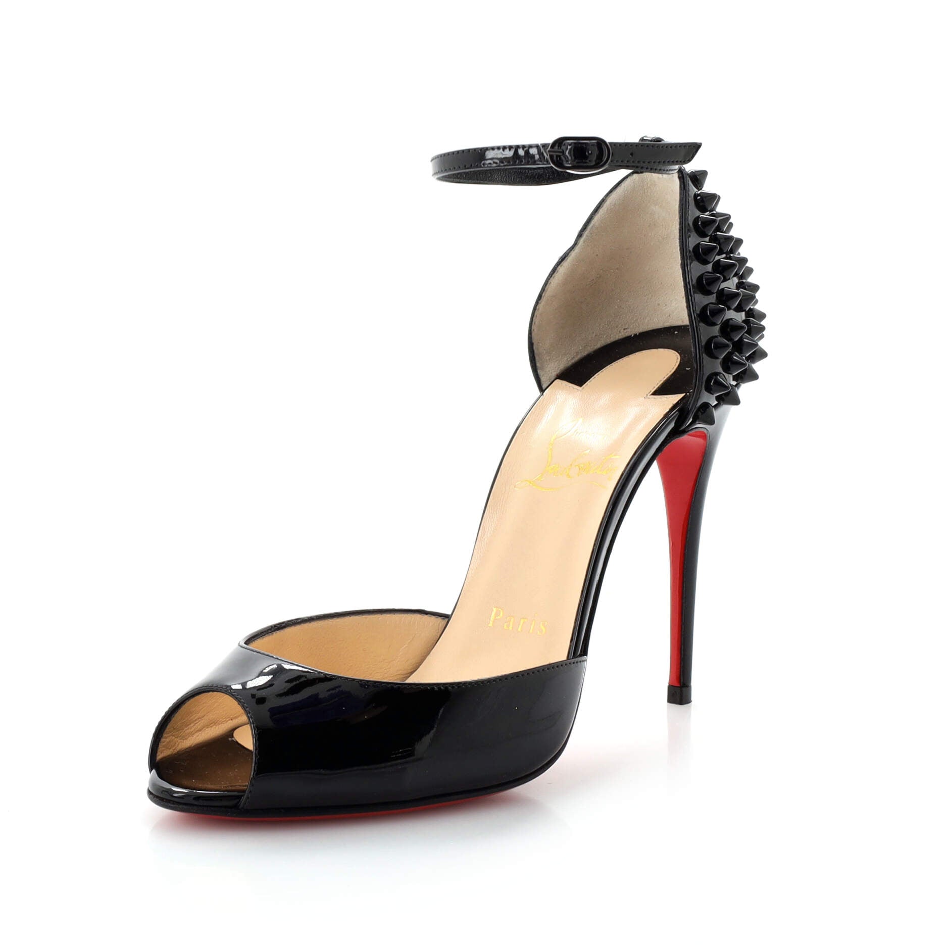 Women's Pina Spike Heels Patent and Leather 100