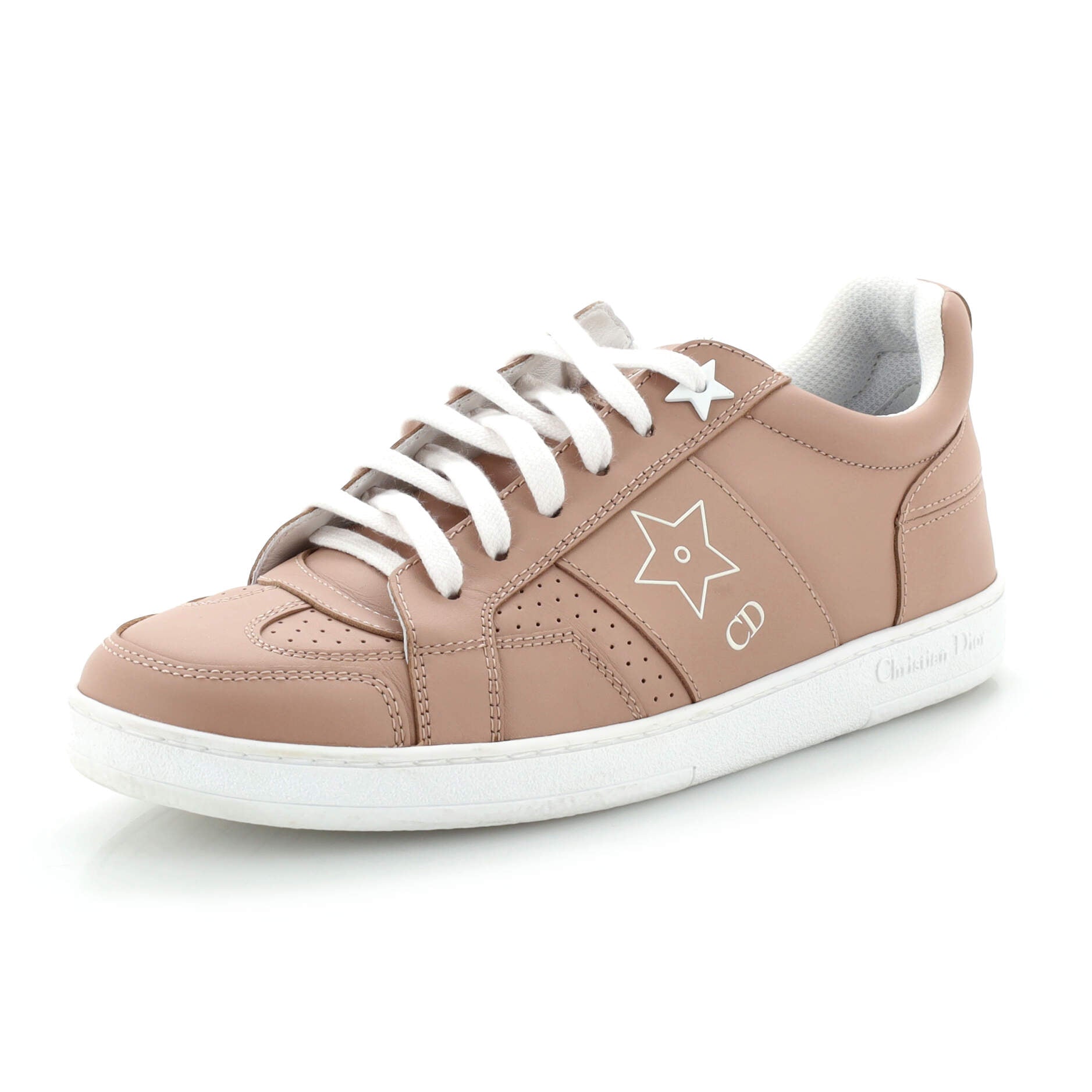 Women's Star Low-Top Sneakers Leather
