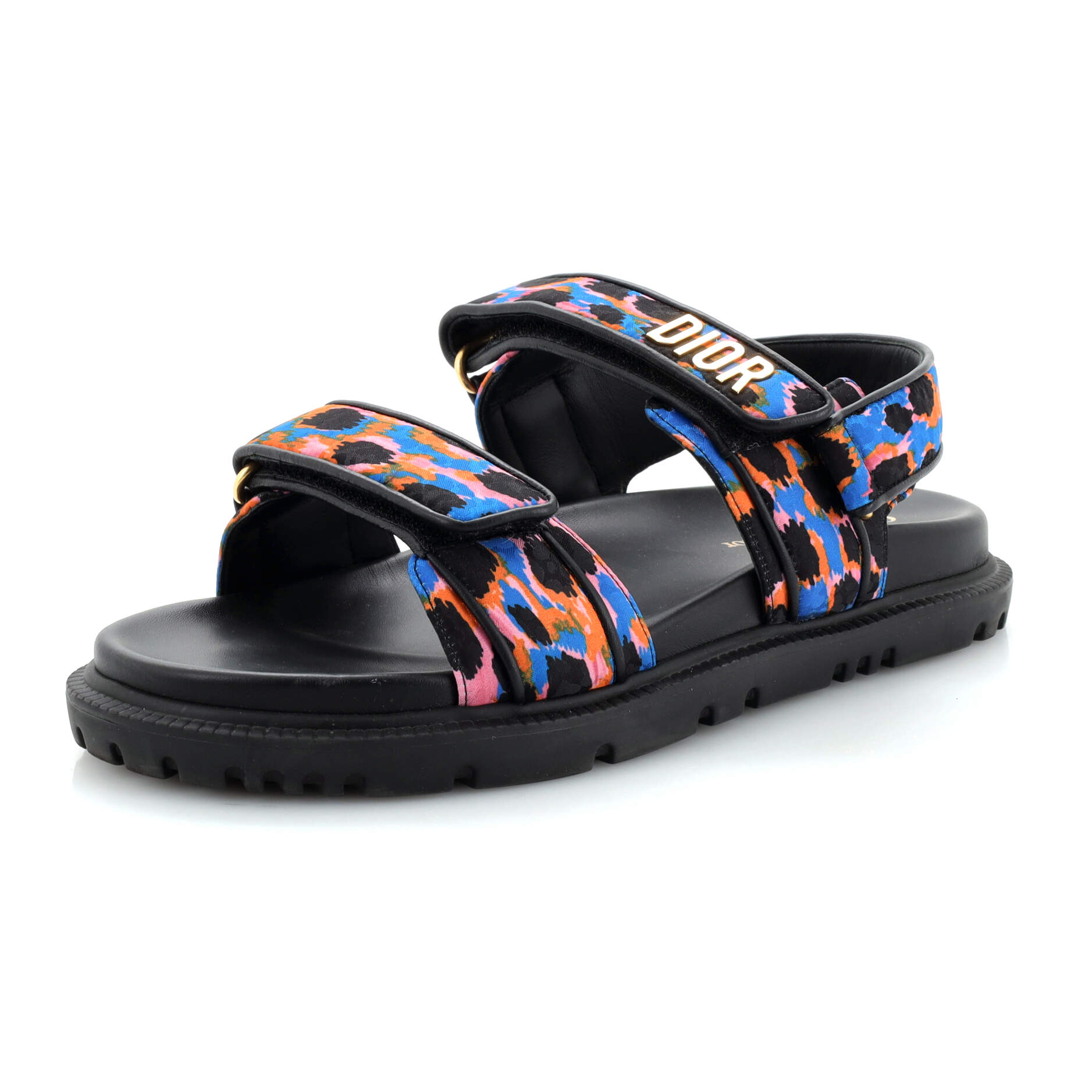 Women's DiorAct Sandals Printed Technical Fabric