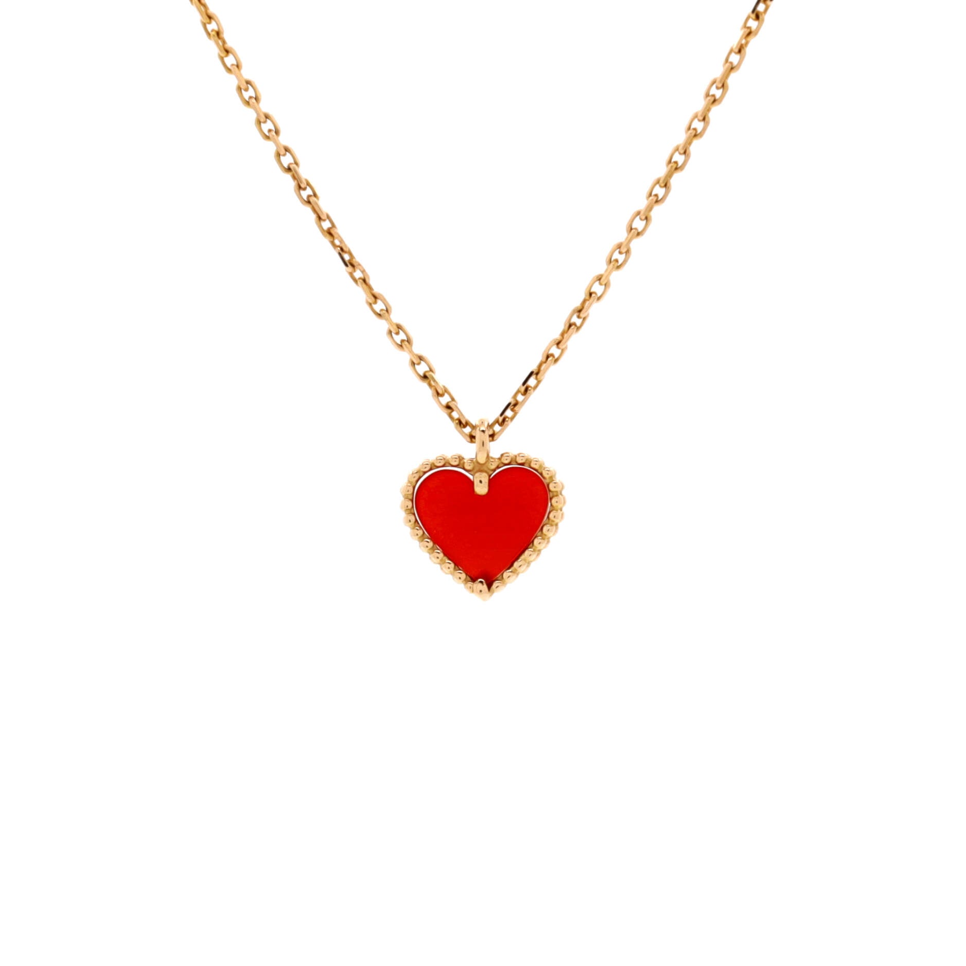 Sweet Alhambra Heart Pendant Necklace