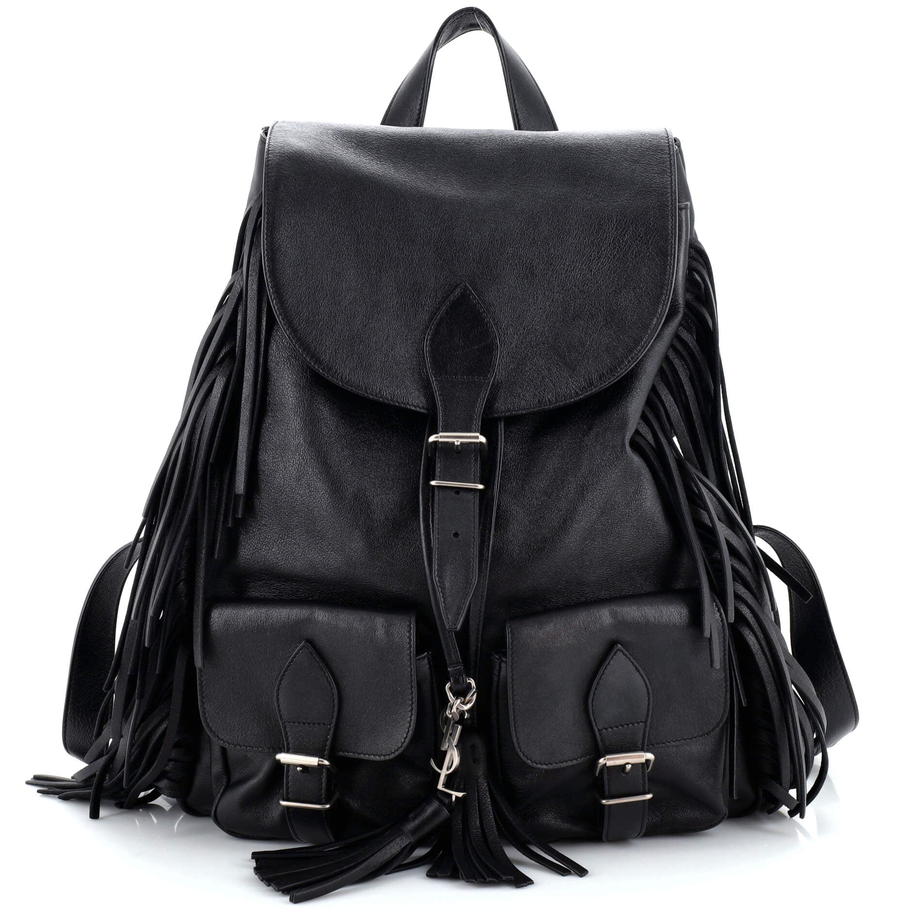 Festival Backpack Fringe Leather Medium