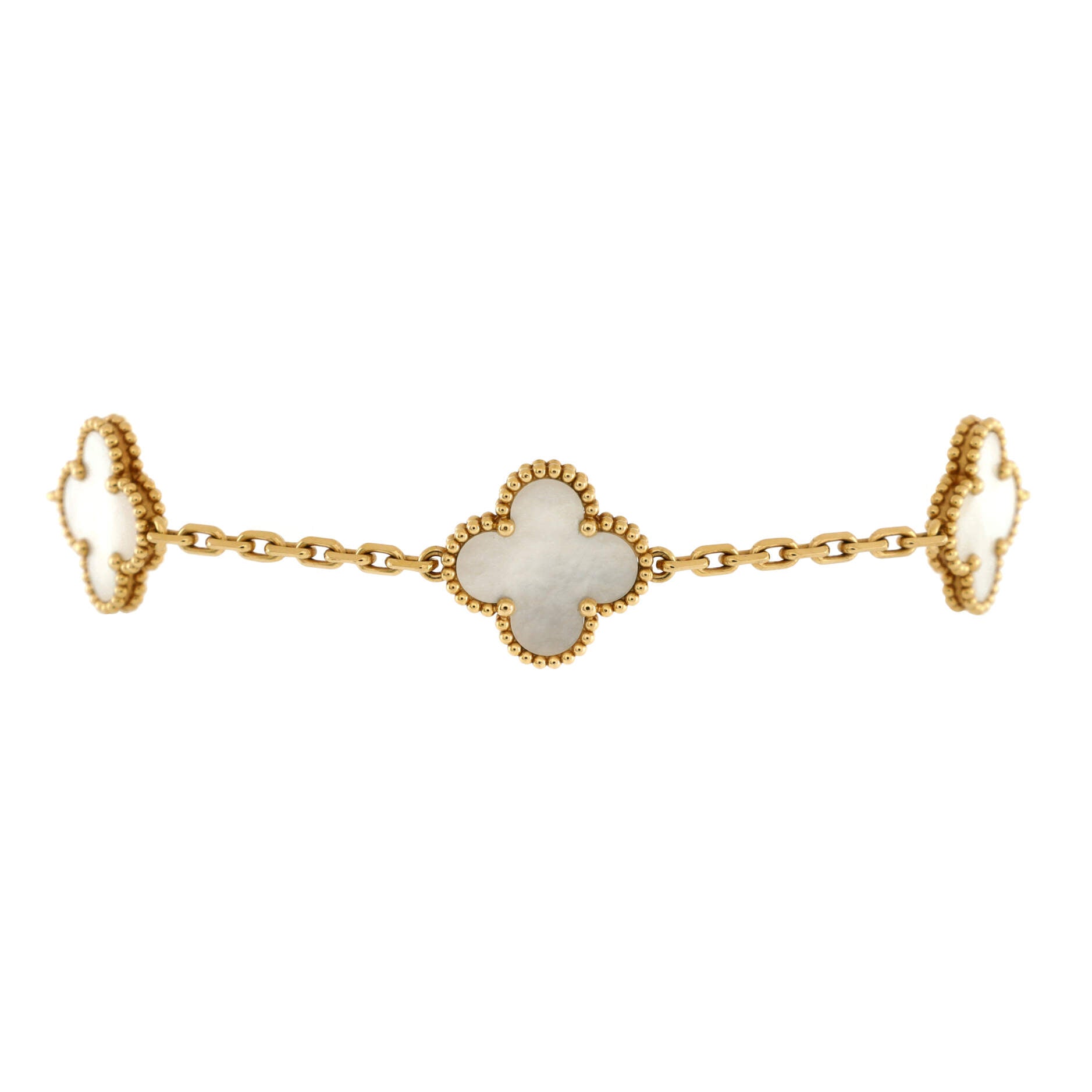 Vintage Alhambra 5 Motifs Bracelet