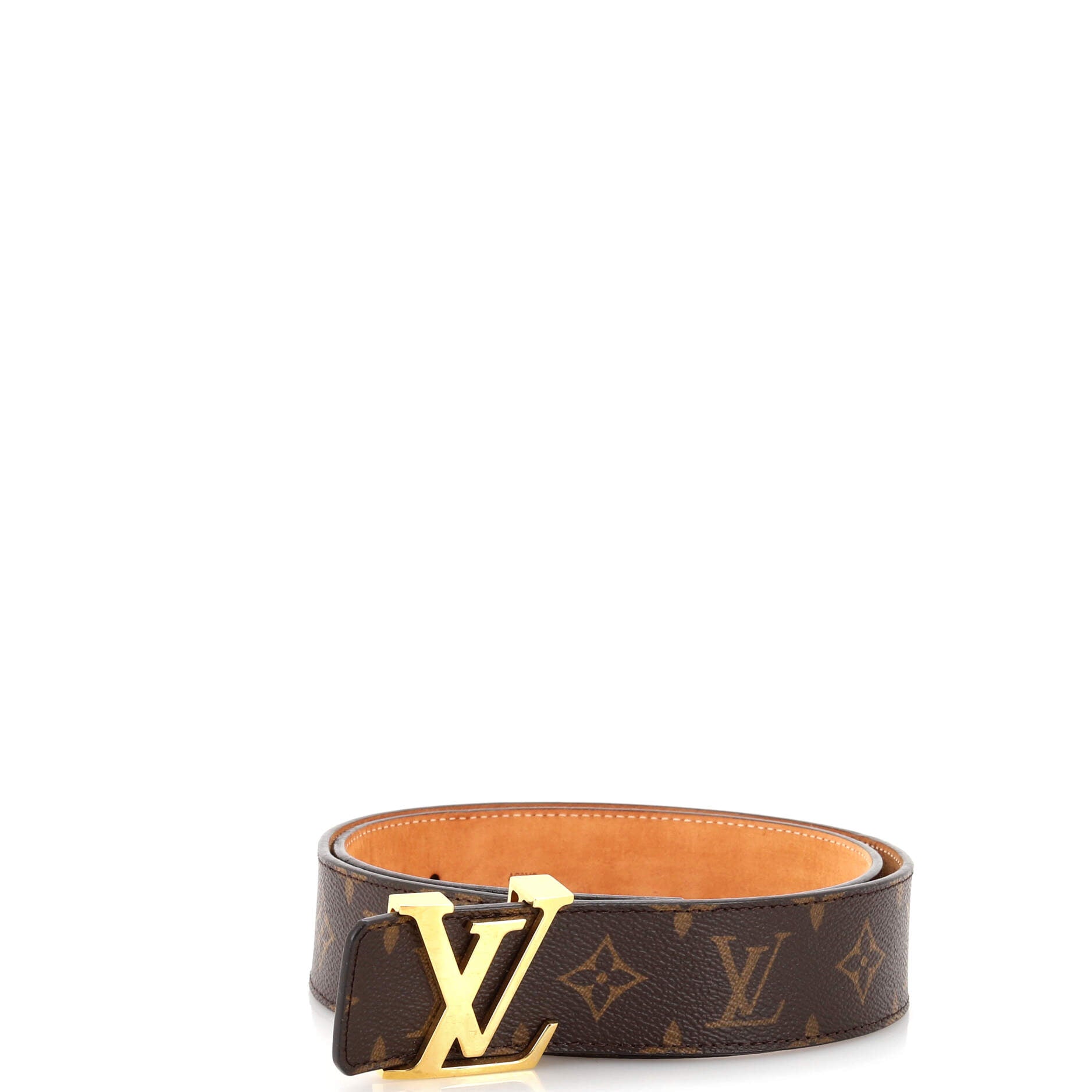 LV Initiales Belt Monogram Canvas Wide 90