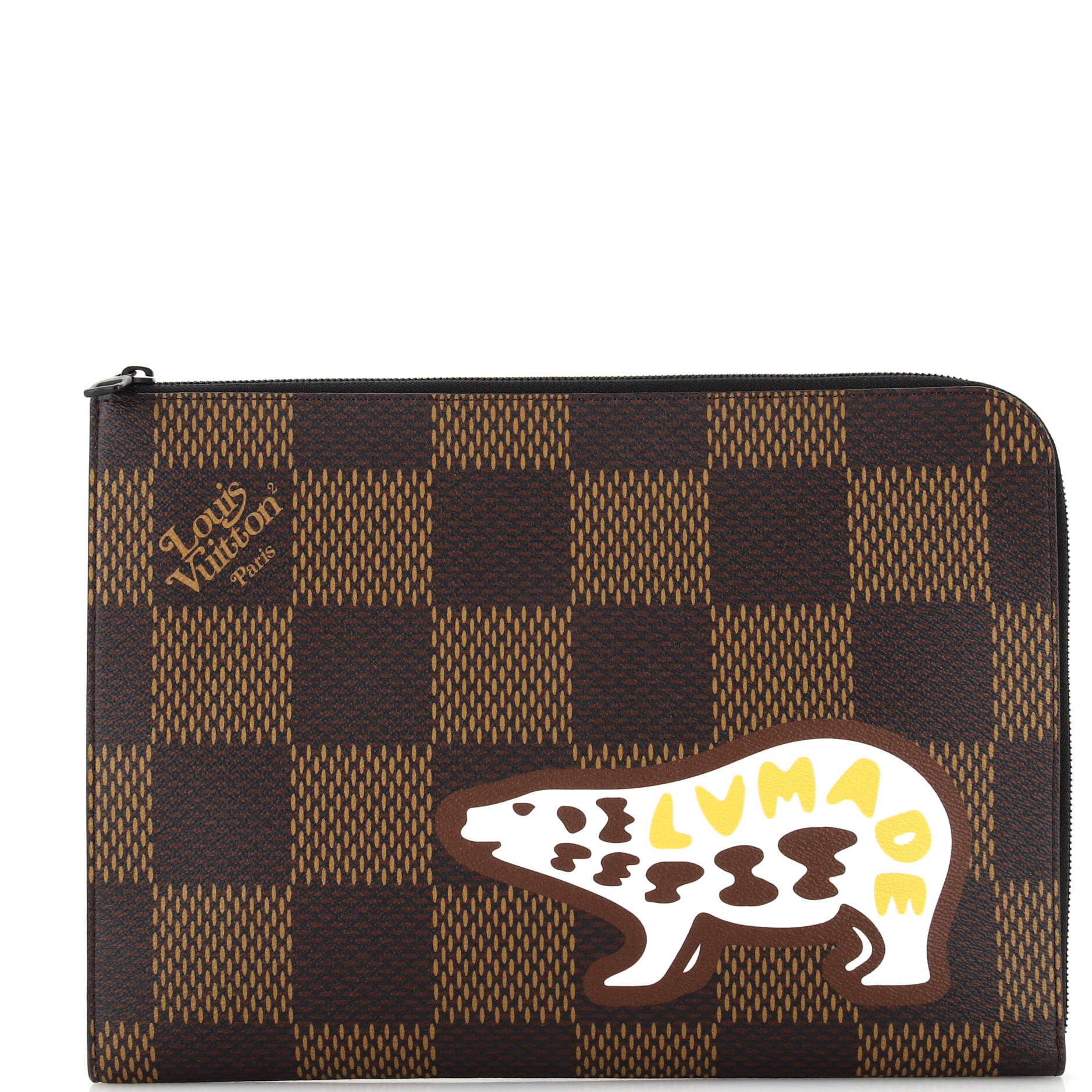 Nigo Pochette Jour Limited Edition Printed Giant Damier GM