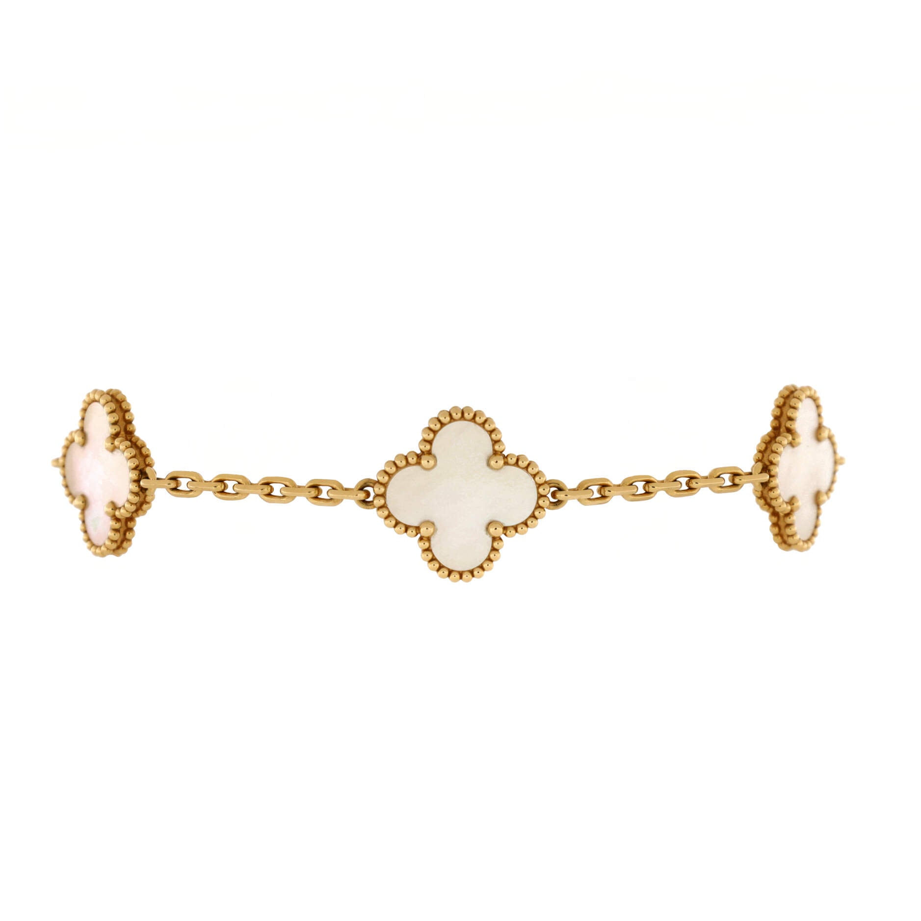 Vintage Alhambra 5 Motifs Bracelet