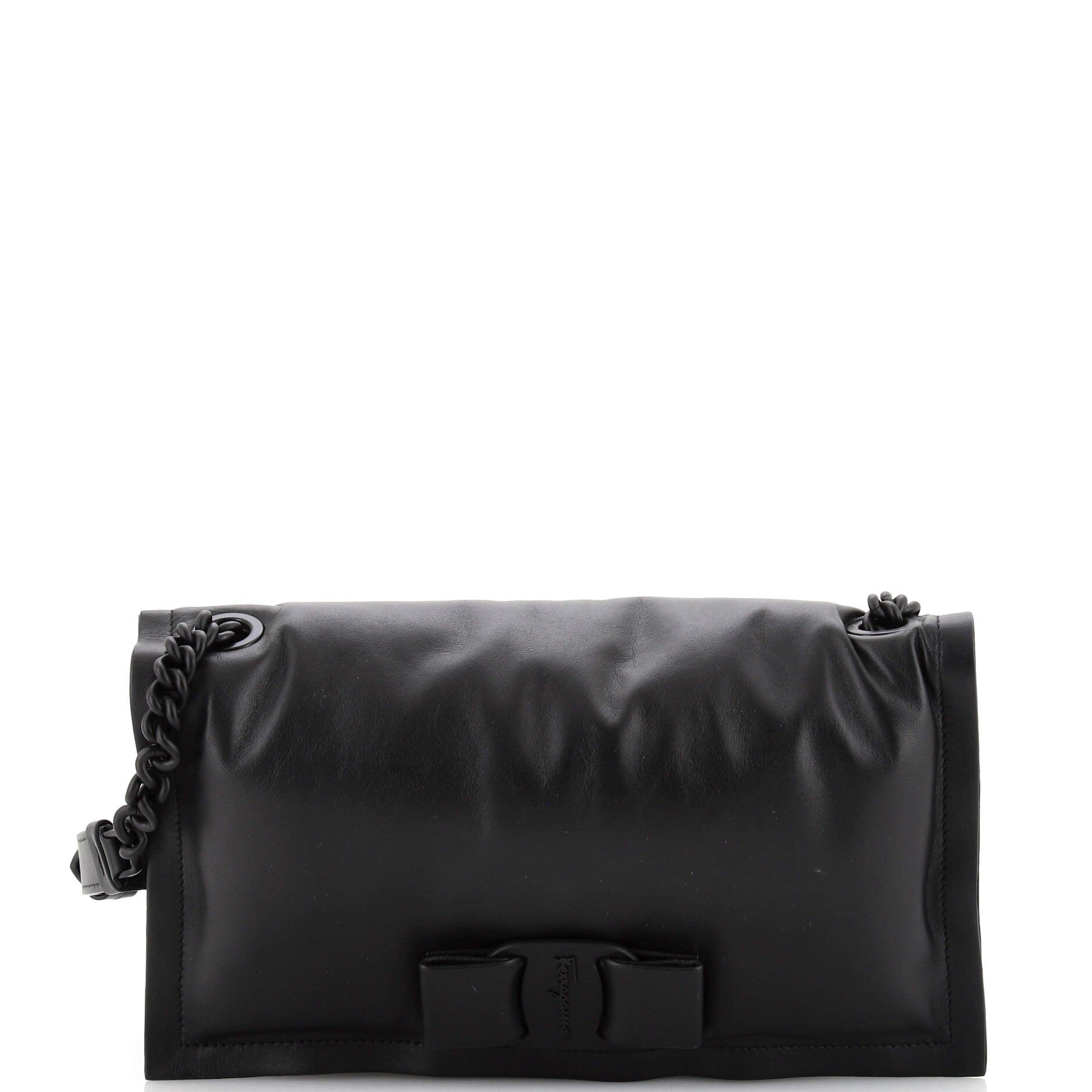 Viva Bow Flap Bag Leather Small