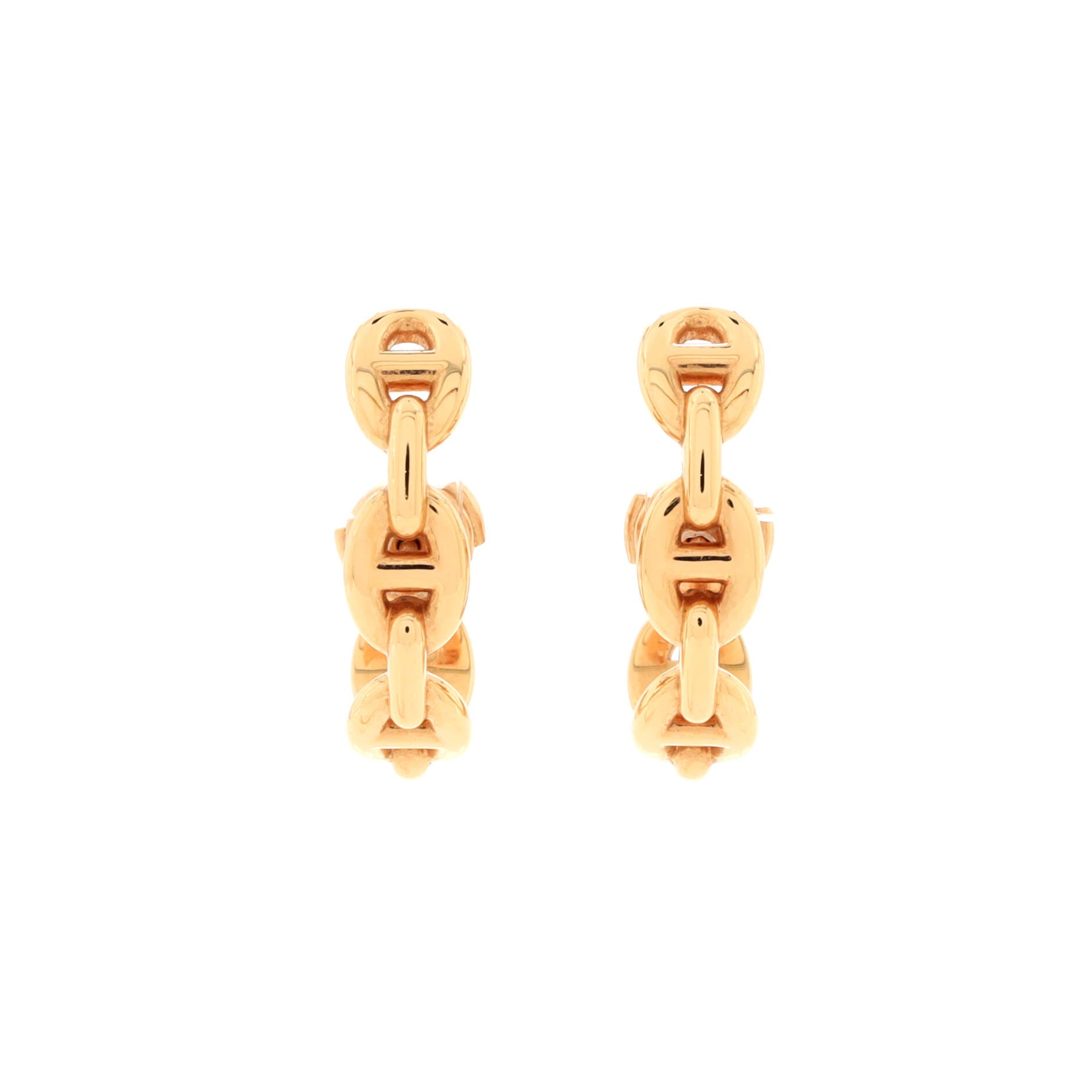 Chaine d'Ancre Enchainee Stud Earrings