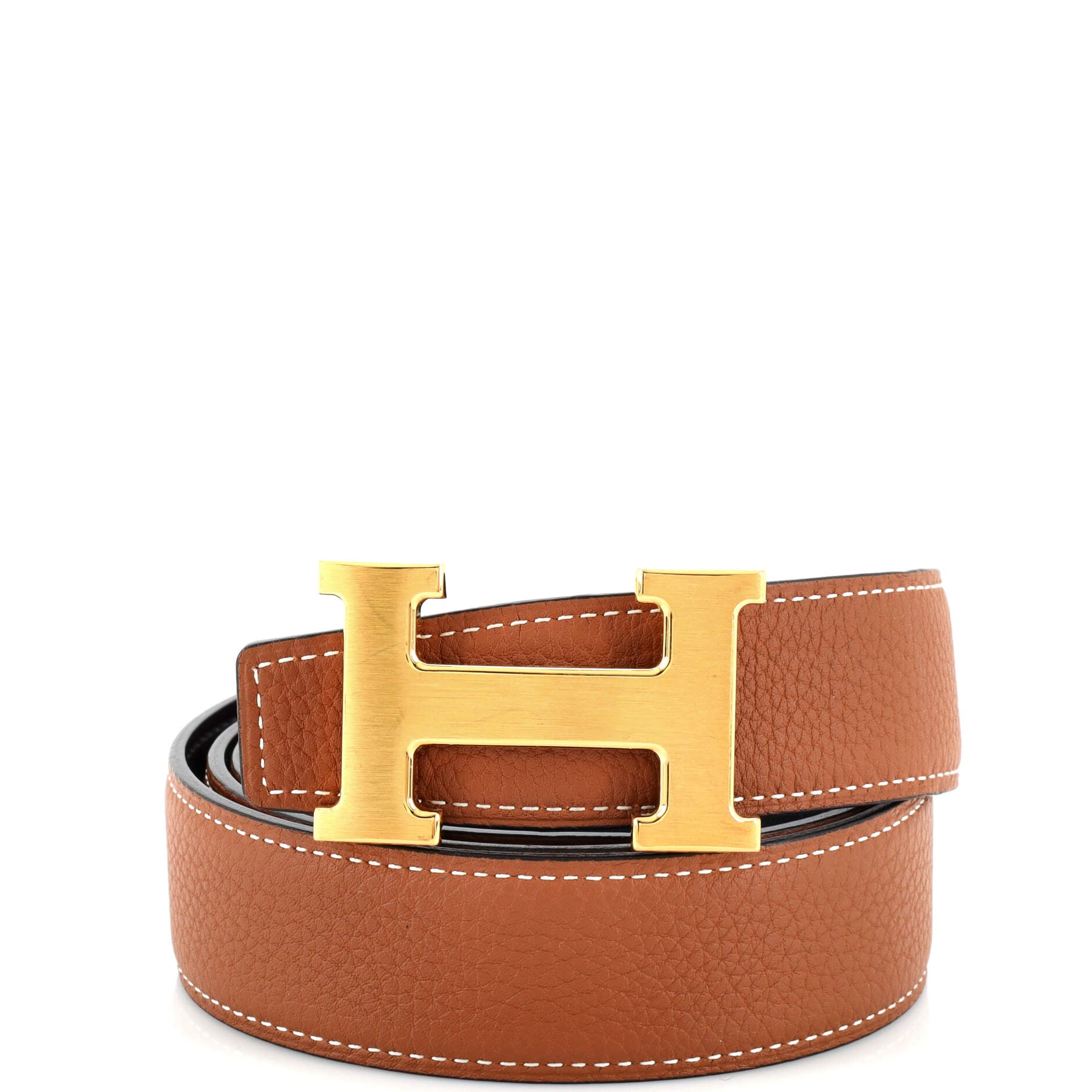 Constance Reversible Belt Leather Medium 85