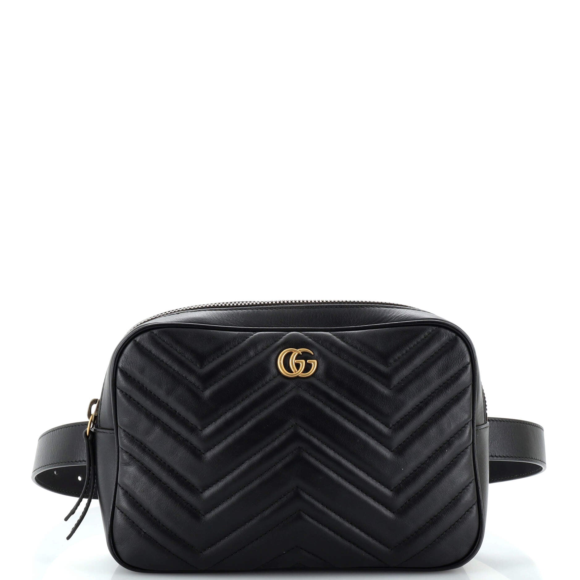 GG Marmont Square Belt Bag Matelasse Leather