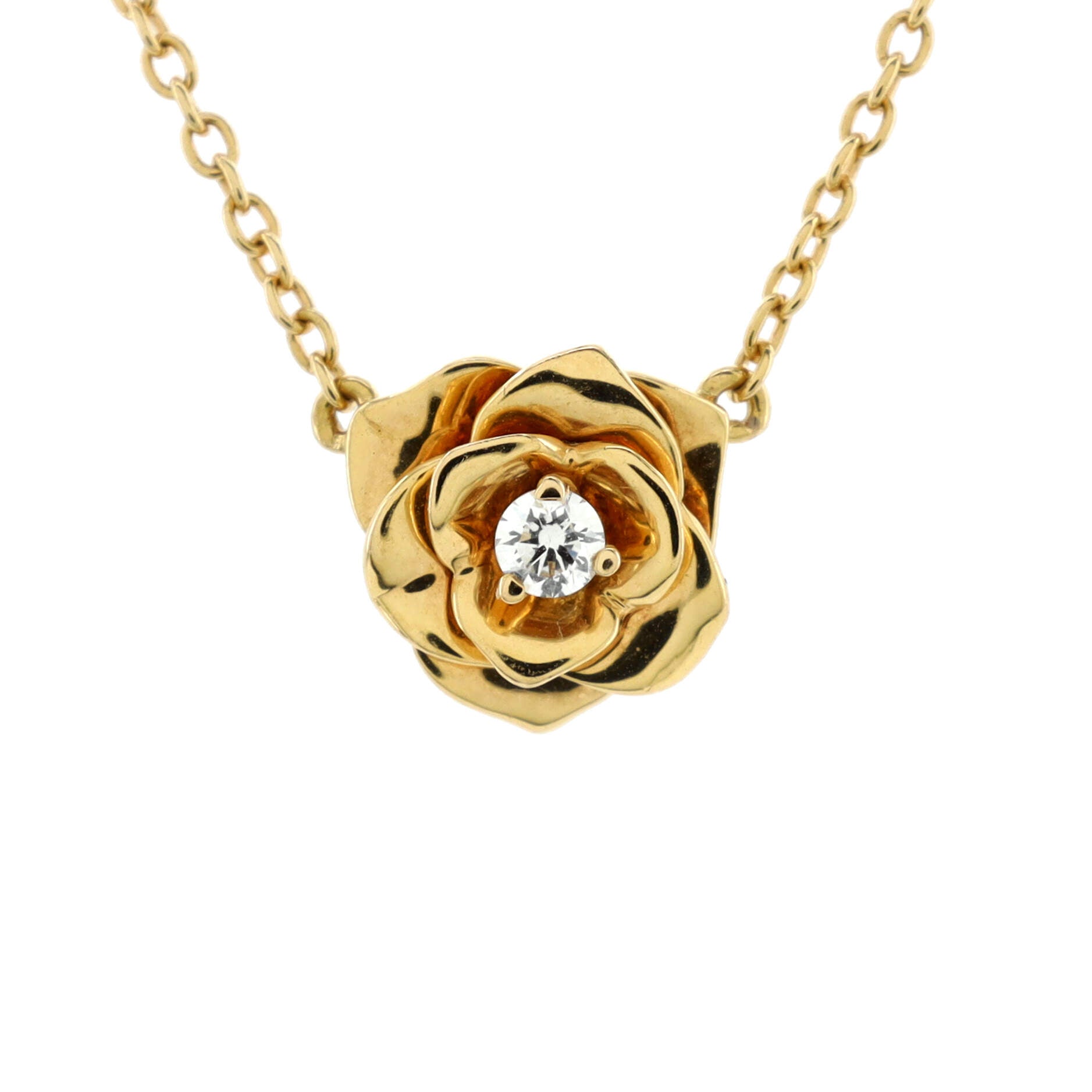 Rose Pendant Necklace