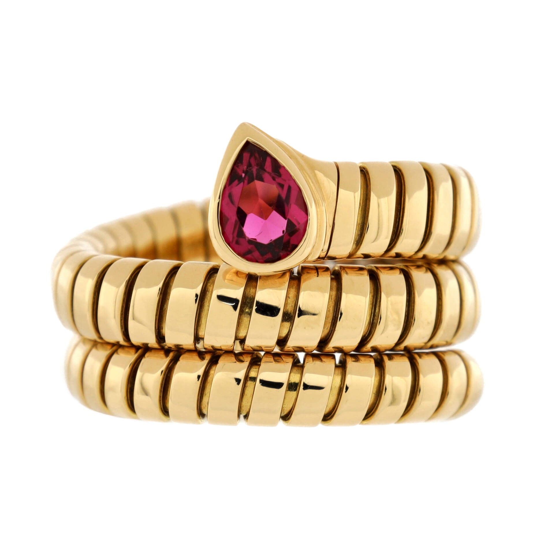 Serpenti Tubogas Double Wrap Ring