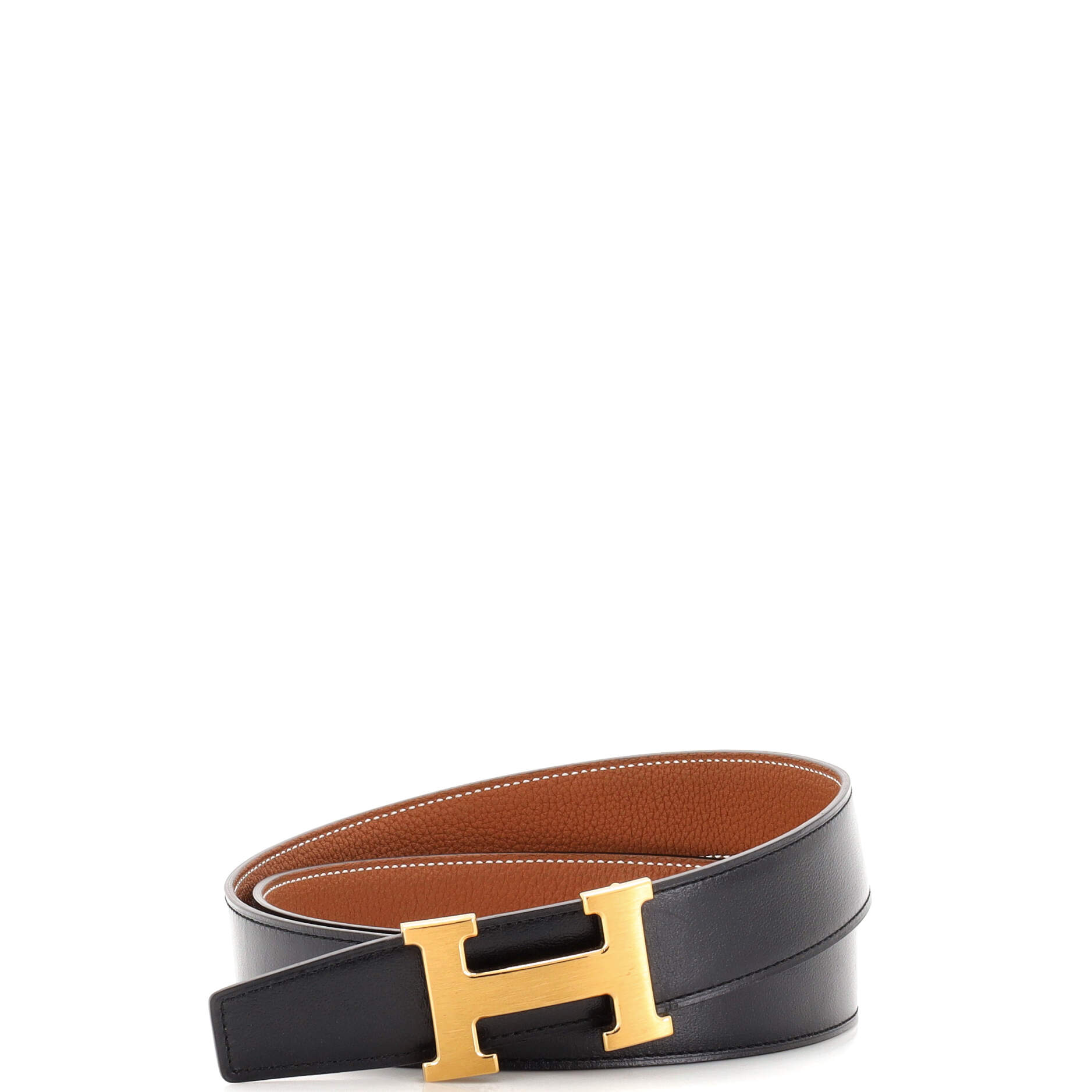 Constance Reversible Belt Leather Medium 95