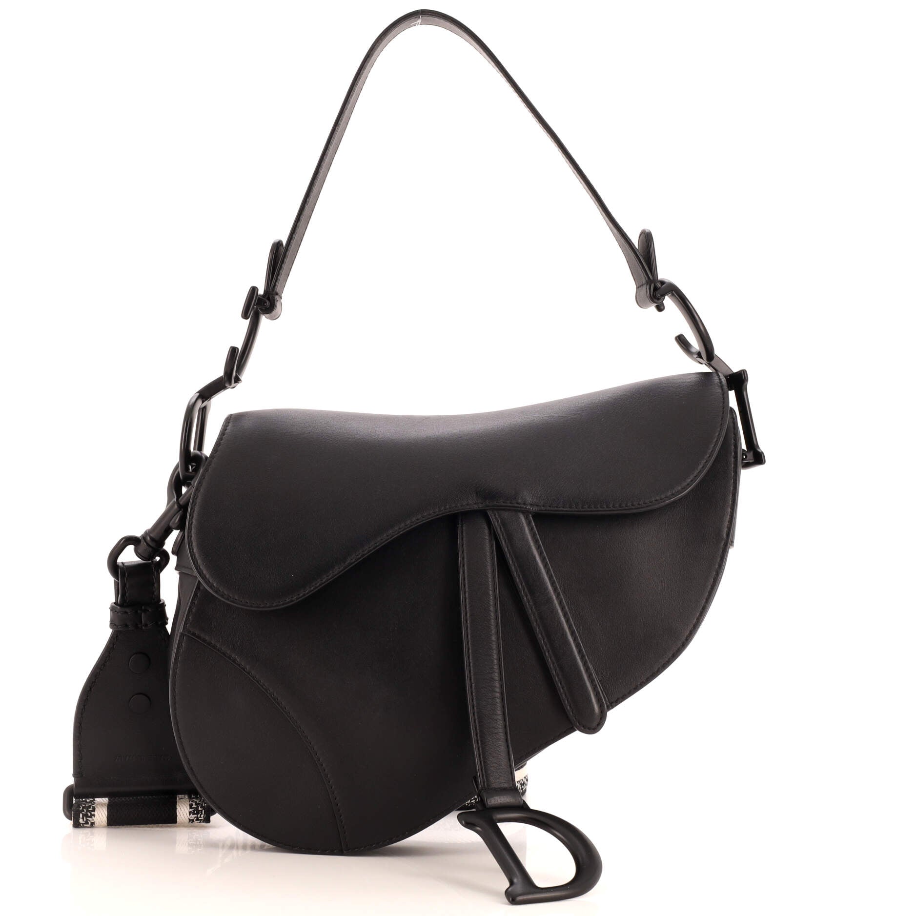 Ultra Matte Saddle Handbag Leather Medium