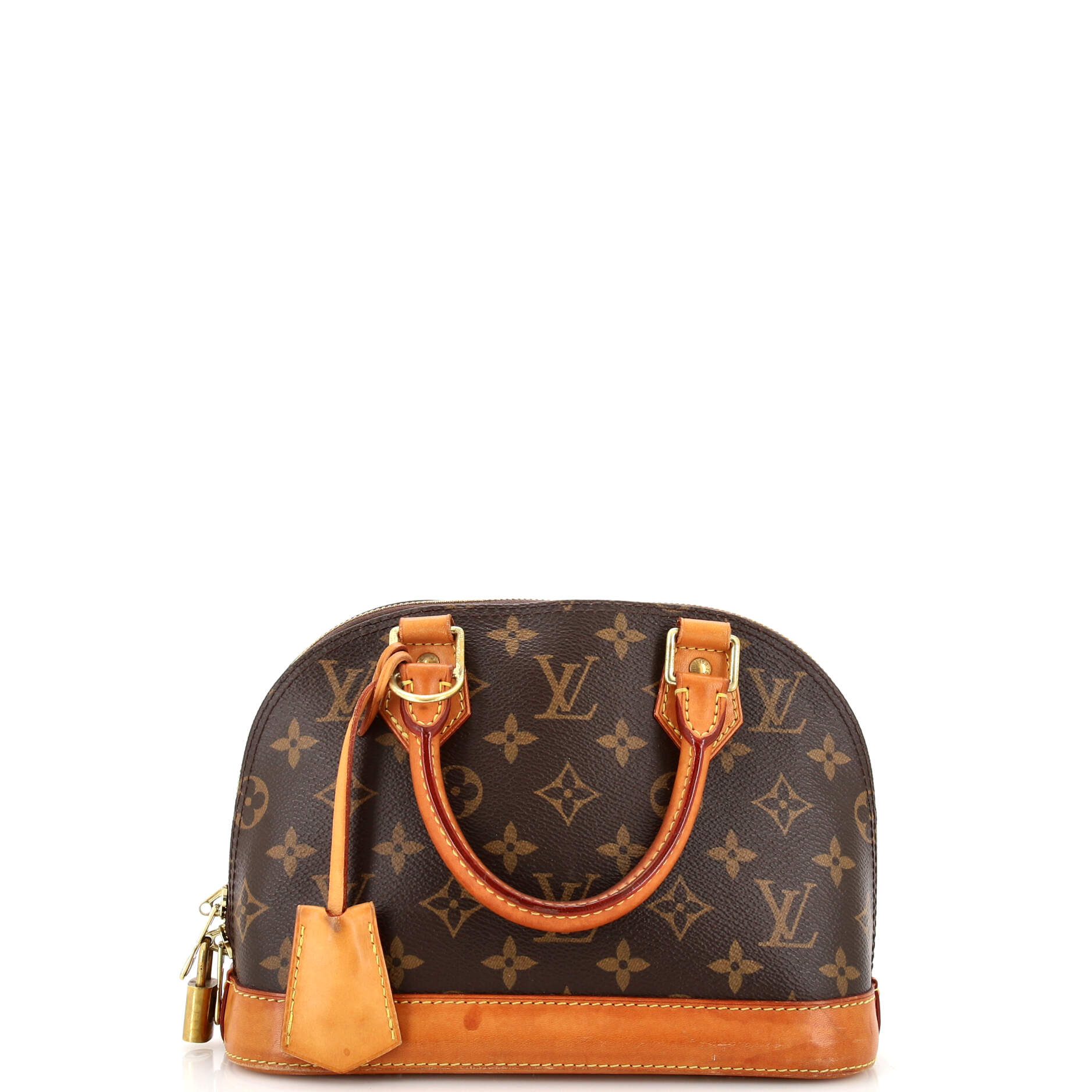 Alma Handbag Monogram Canvas BB