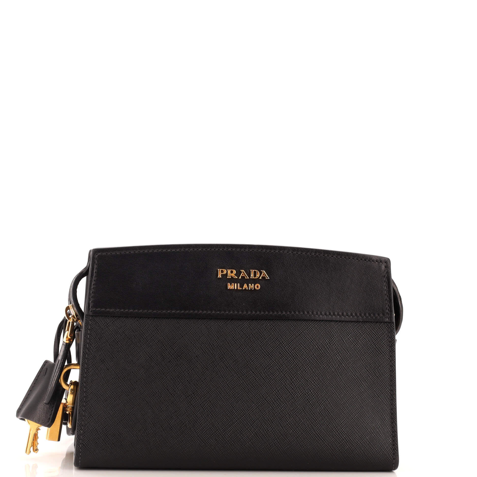 Esplanade Crossbody Bag Saffiano with City Calf Small