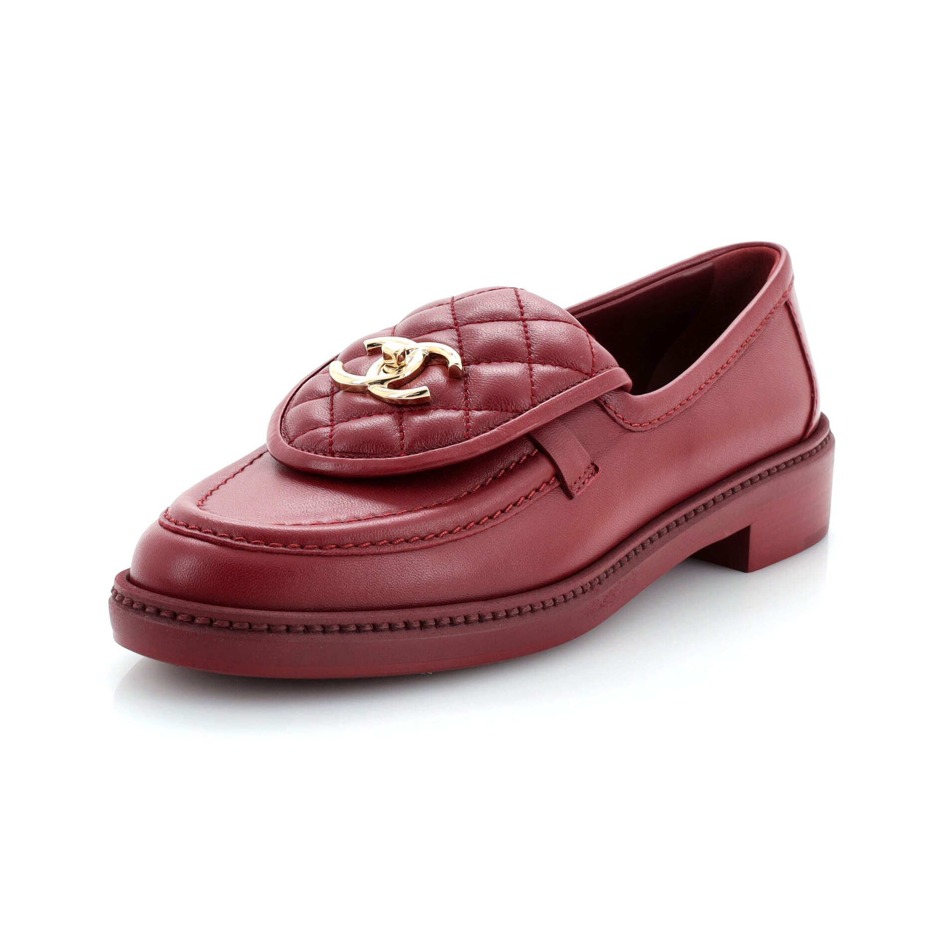 Women's CC Loafers Quilted Patent