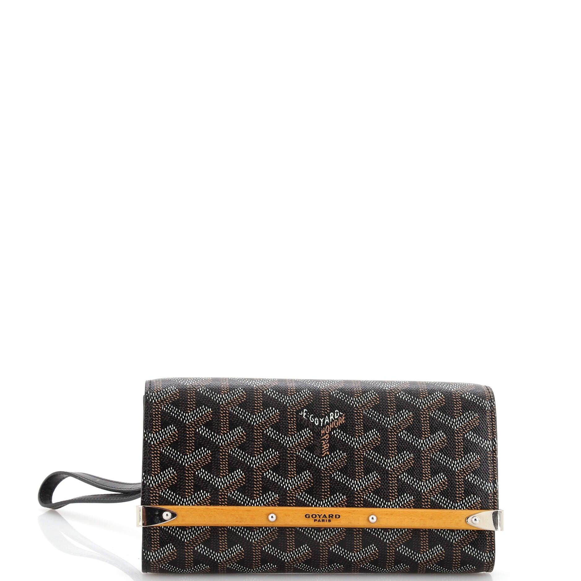 Monte Carlo Clutch Coated Canvas Mini