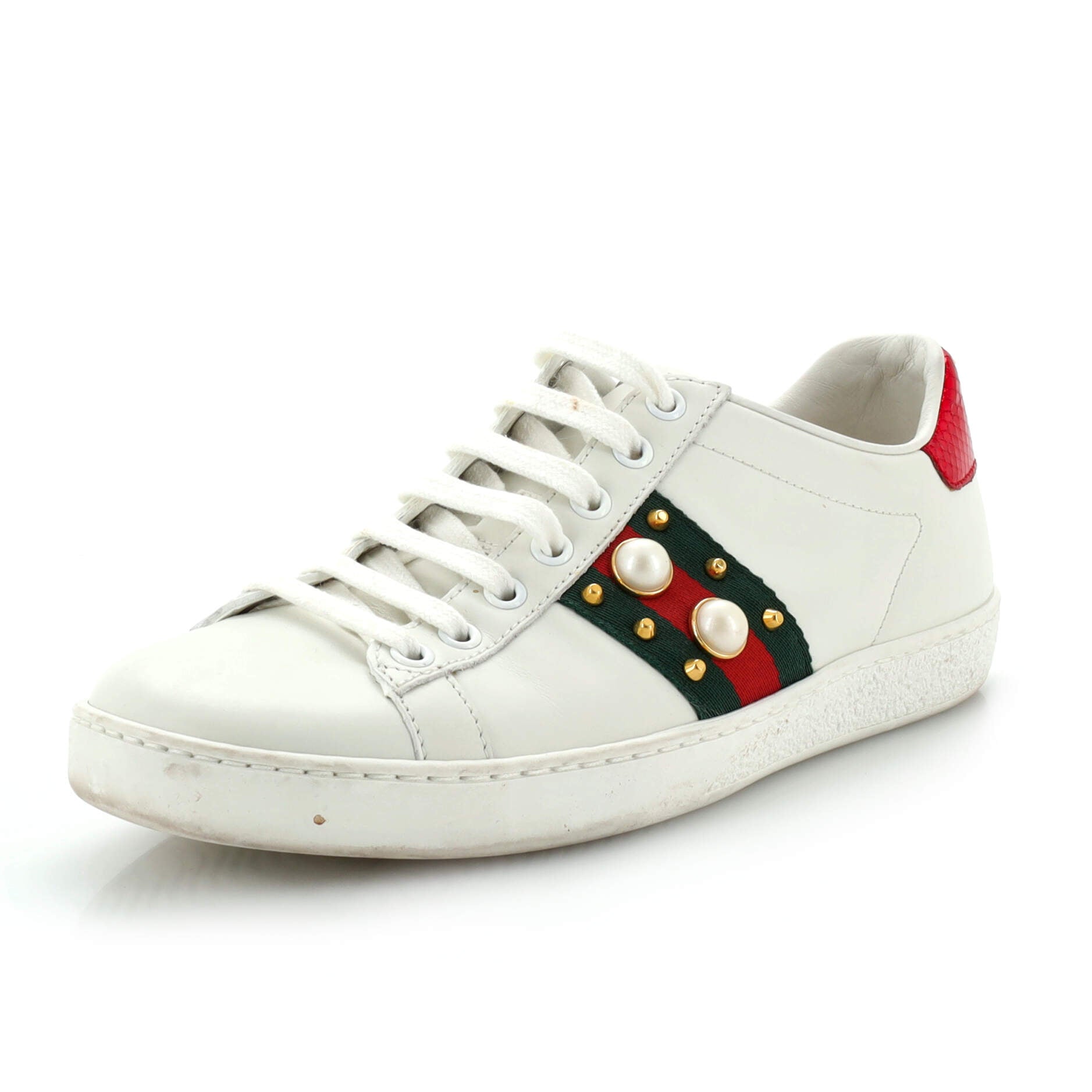 Ace Sneakers Embellished Leather