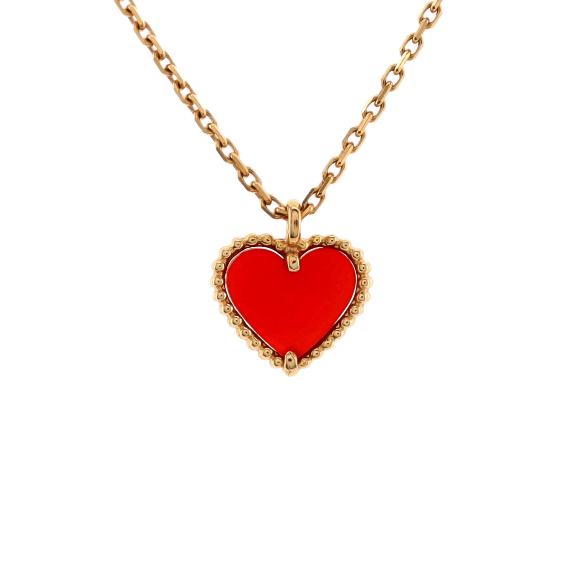 Sweet Alhambra Heart Pendant Necklace