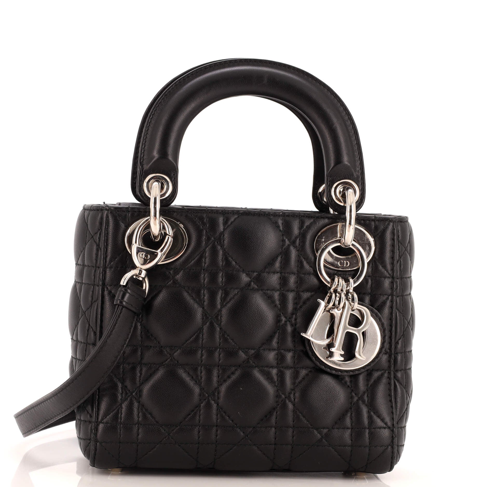 Lady Dior Bag Cannage Quilt Lambskin Mini