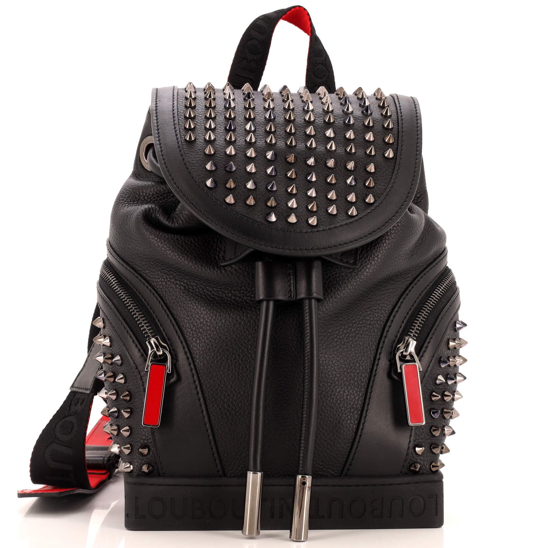 Explorafunk Backpack Spiked Leather Small