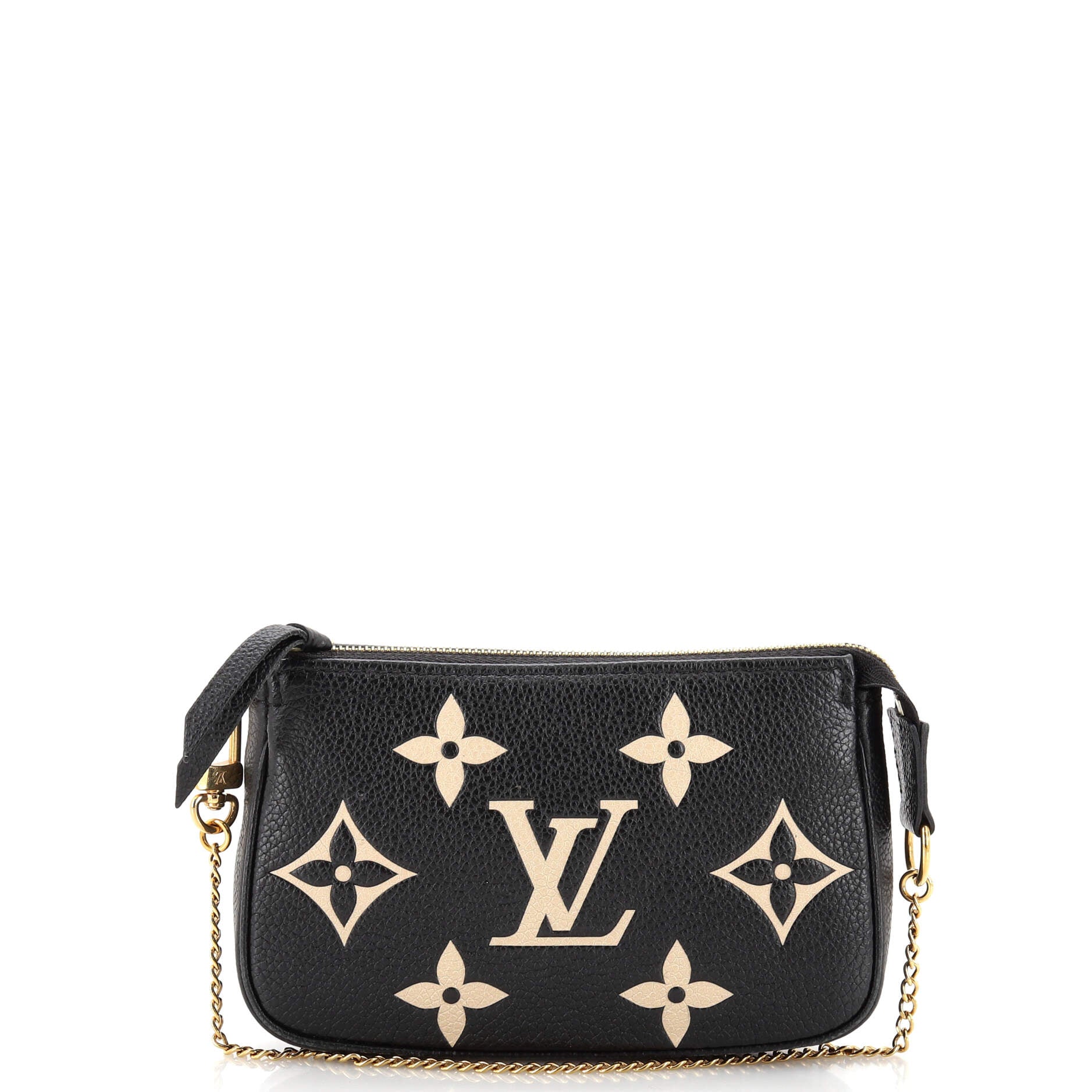 Pochette Accessoires Bicolor Monogram Empreinte Giant Mini