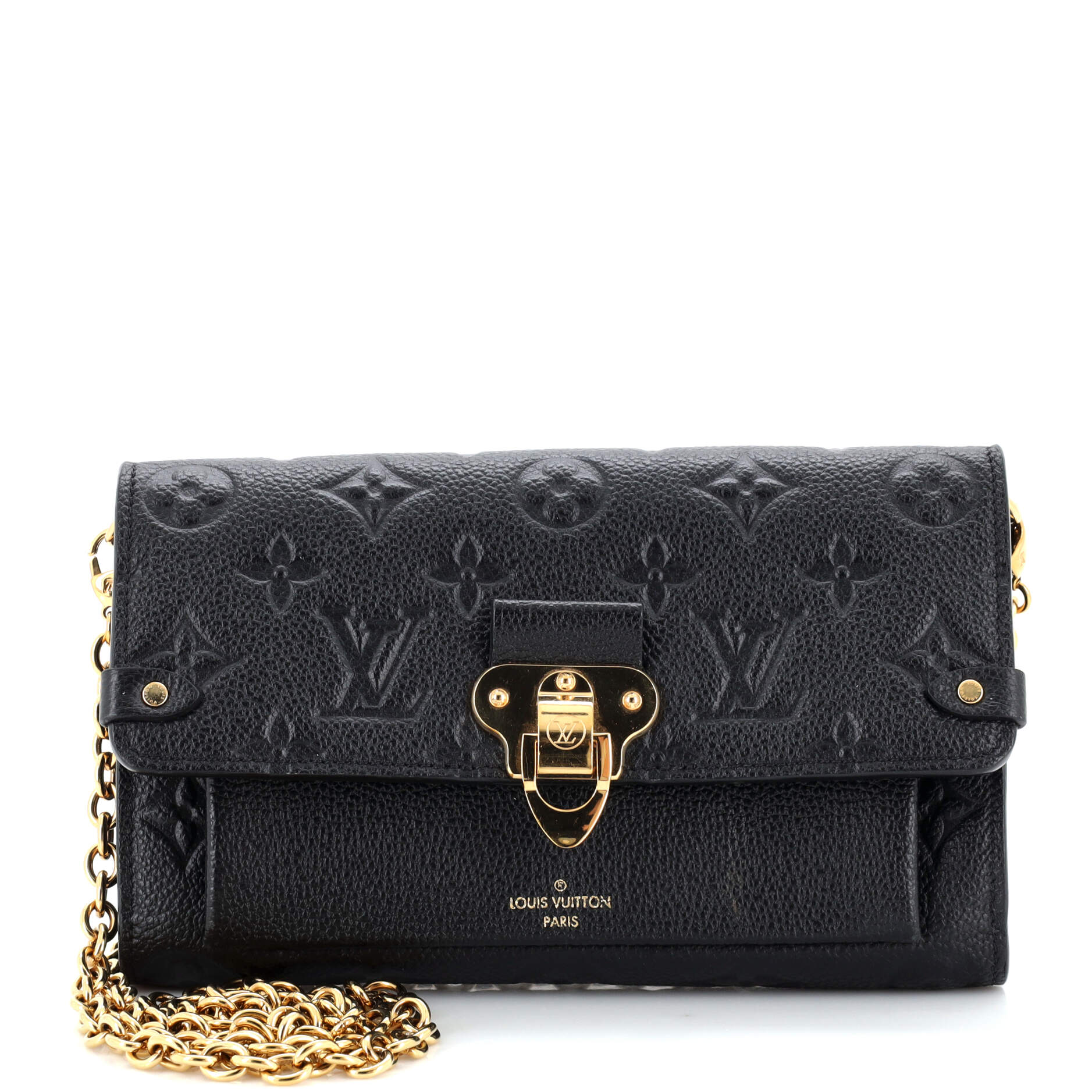 Vavin Chain Wallet Monogram Empreinte Leather