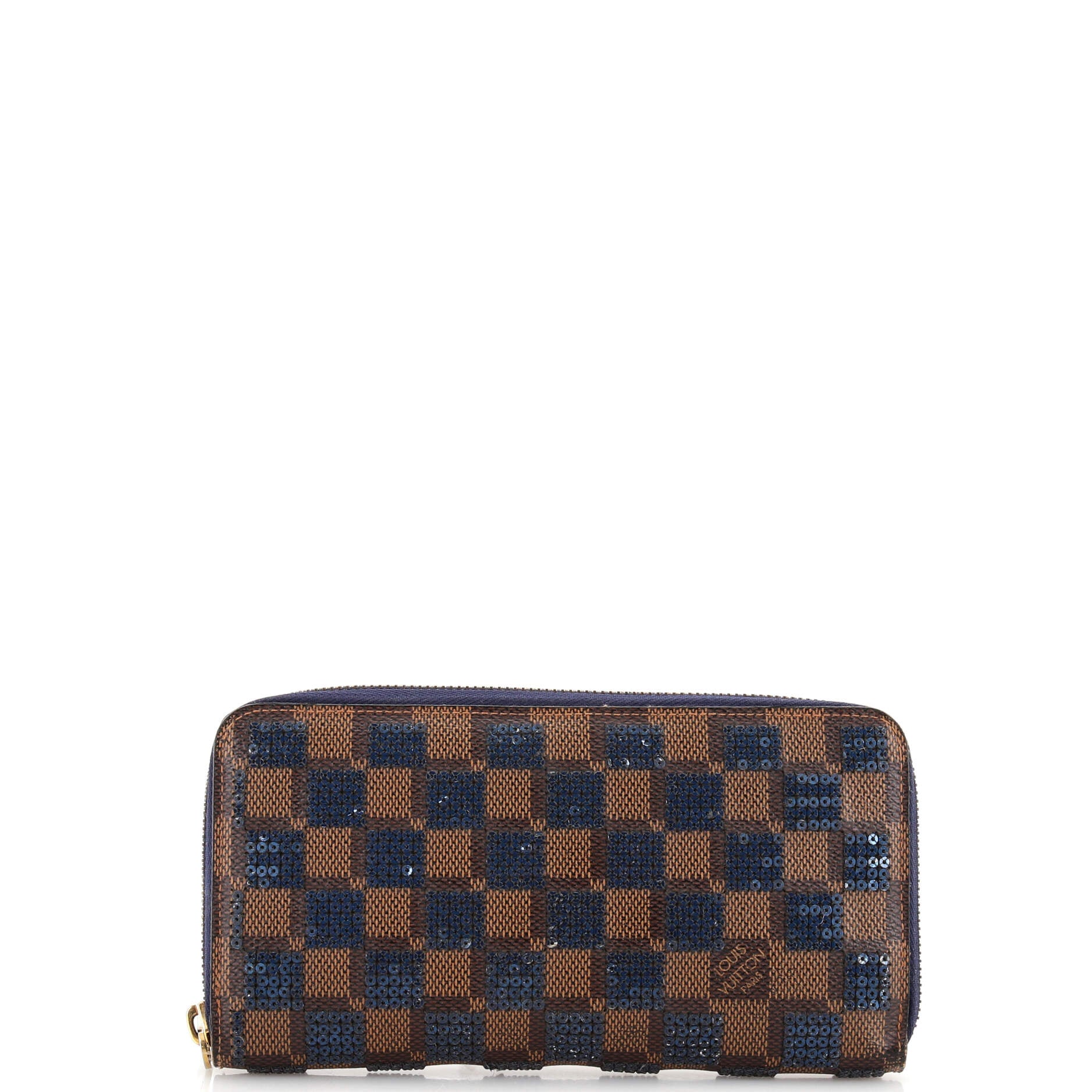 Zippy Wallet Damier Paillettes