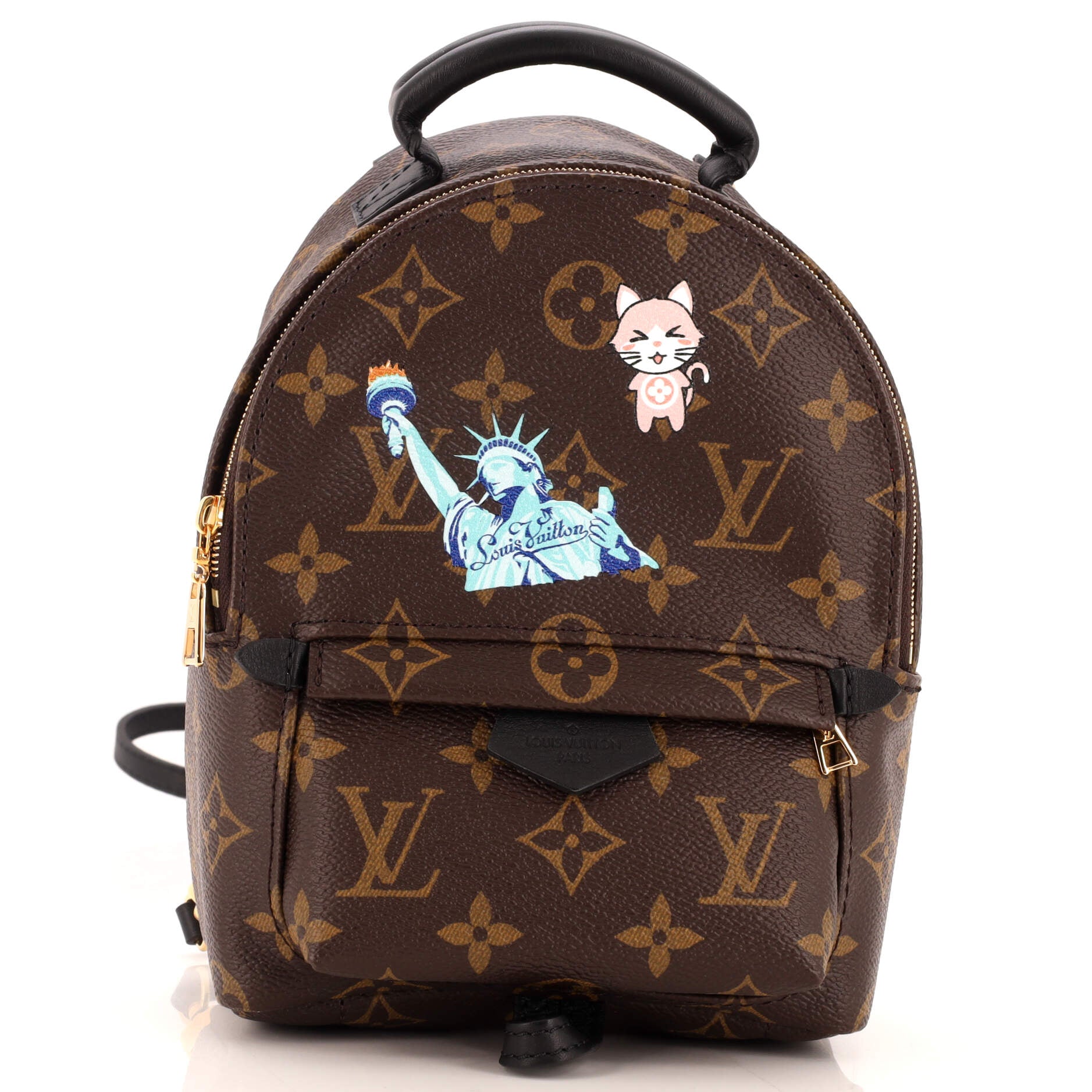 Palm Springs Backpack Limited Edition World Tour Monogram Canvas Mini