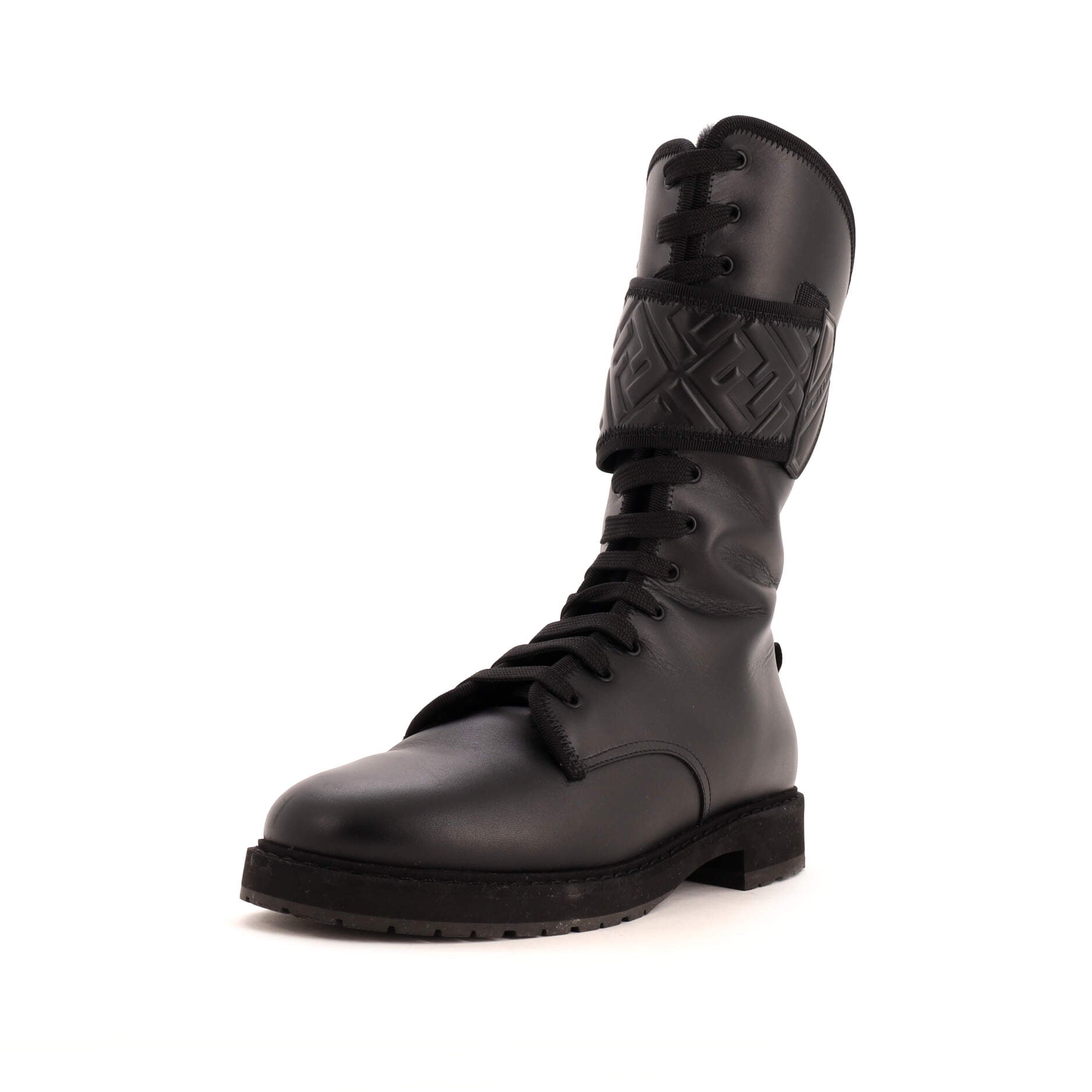 Women's Fendigraphy Biker Boots Leather