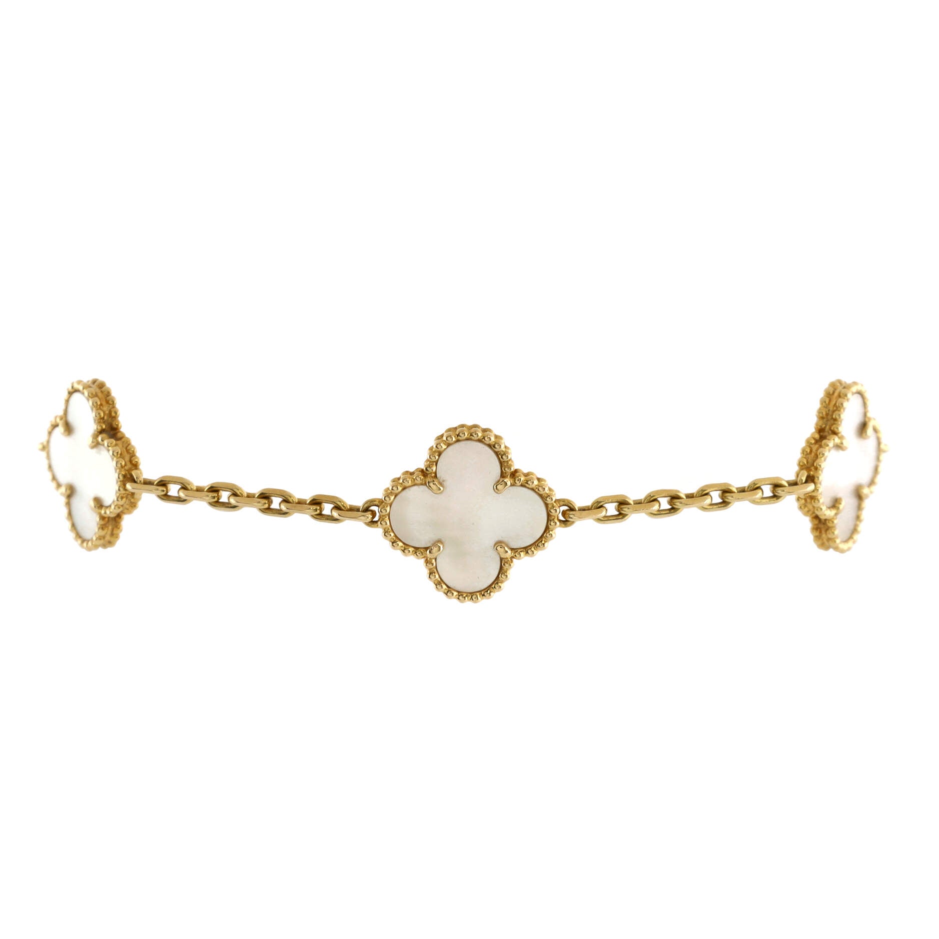 Vintage Alhambra 5 Motifs Bracelet