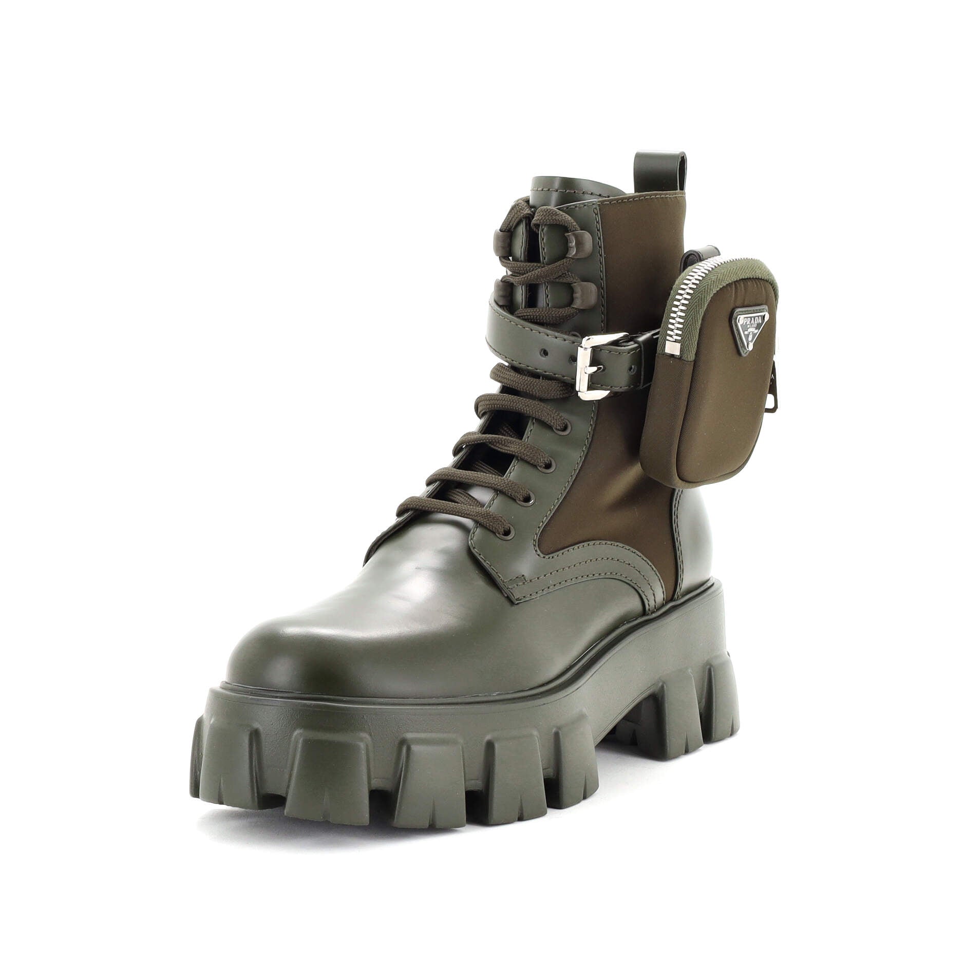 Monolith Combat Boots Leather and Nylon