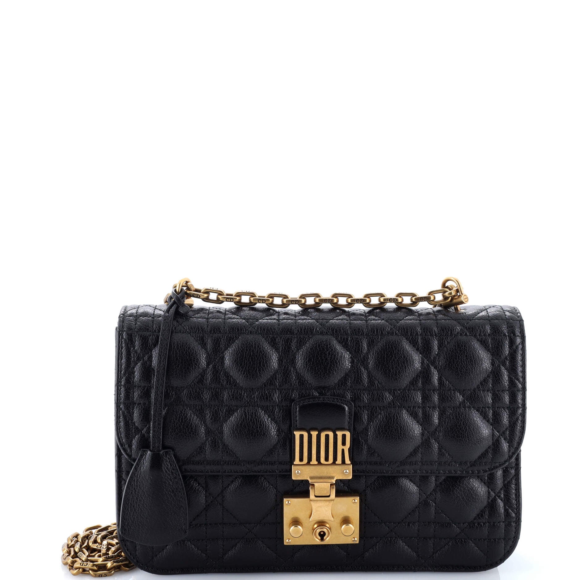 image of Dioraddict Flap Bag Cannage Quilt Lambskin Medium