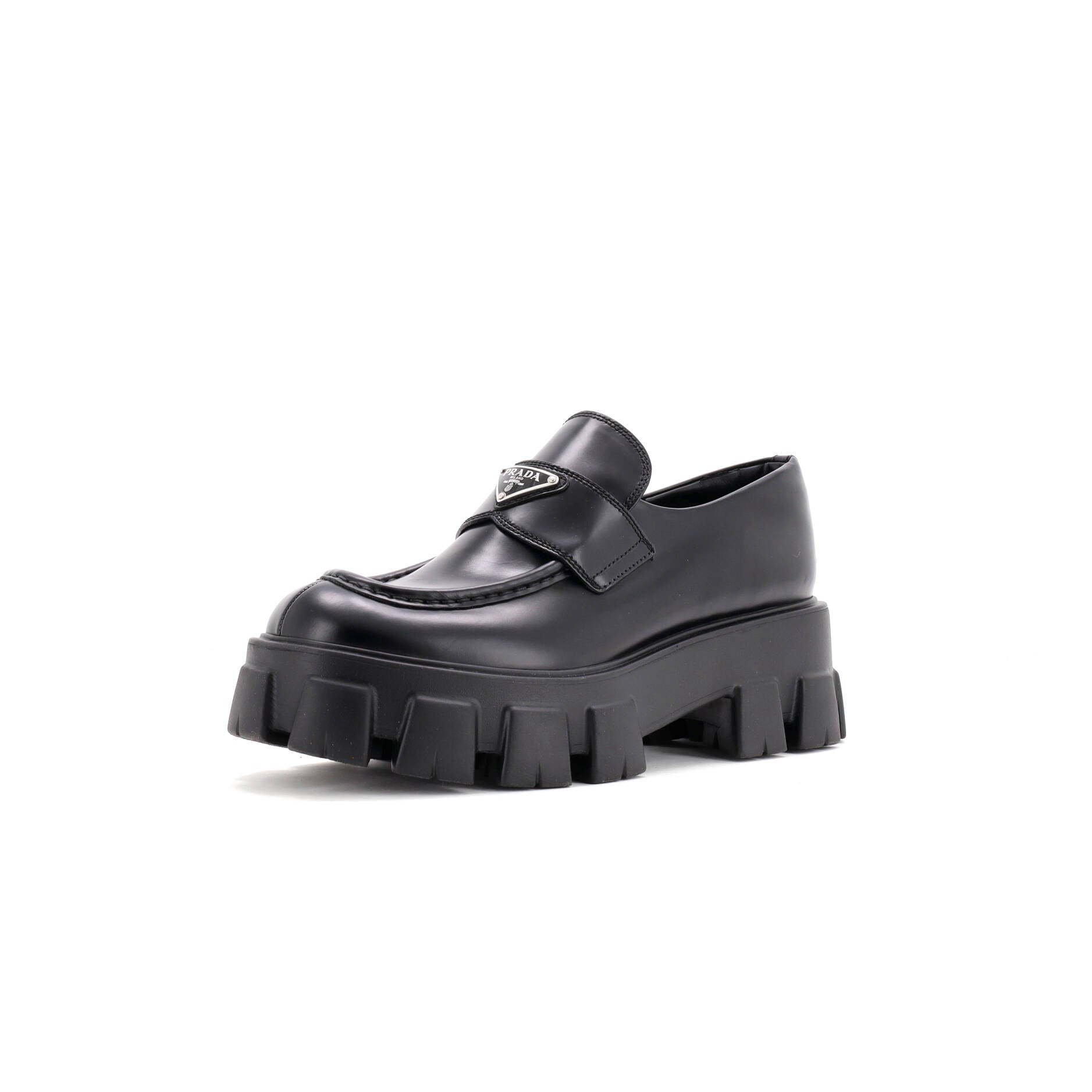 Women's Monolith Loafers Leather