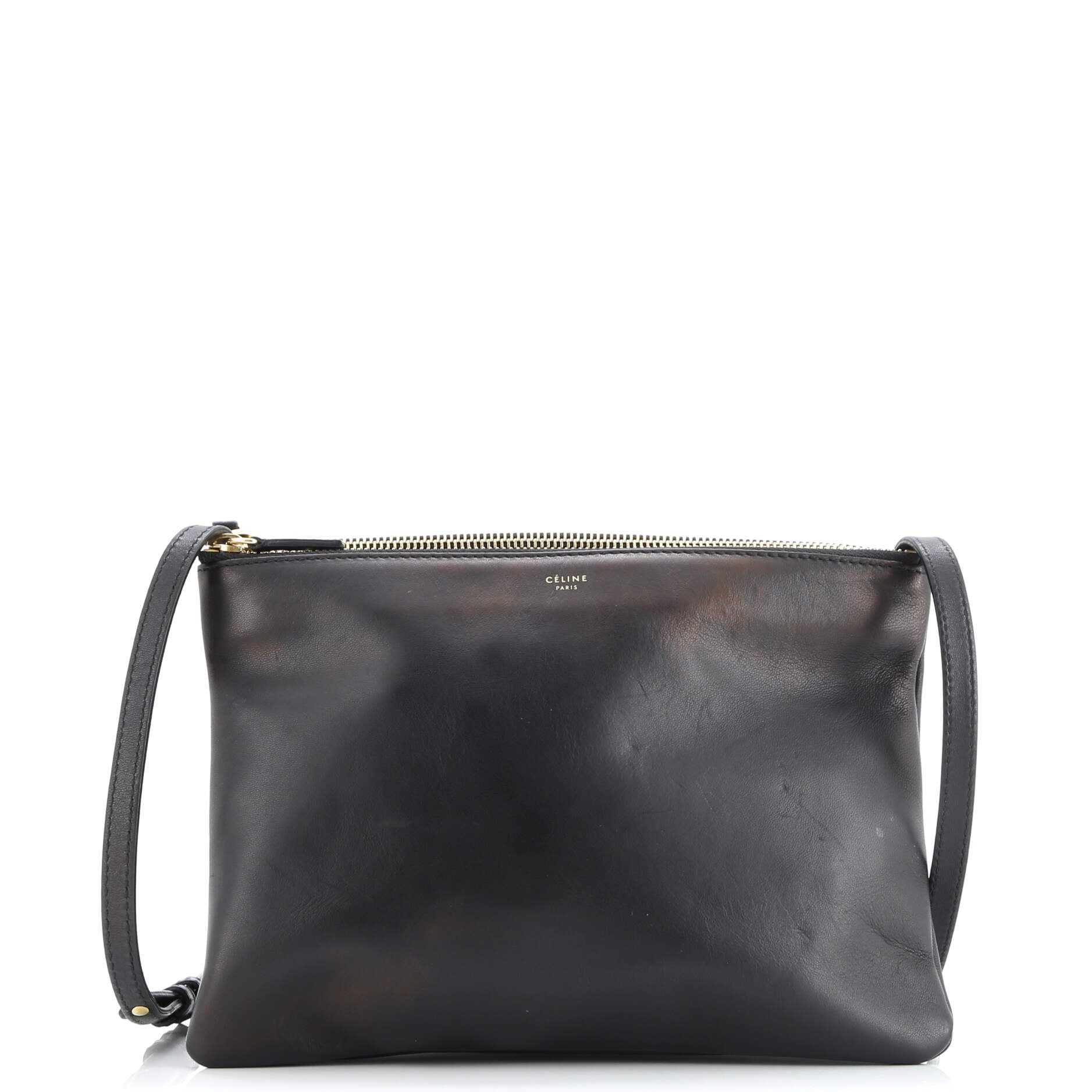 Trio Crossbody Bag Leather Large