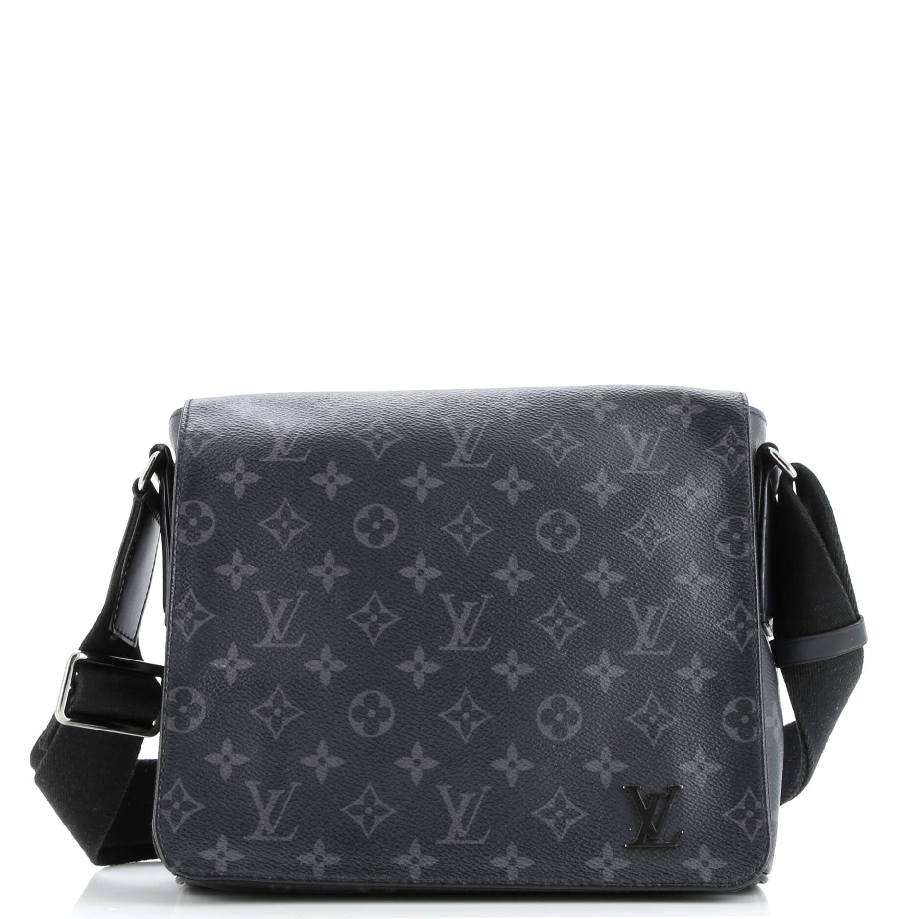 District Messenger Bag Monogram Eclipse Canvas PM