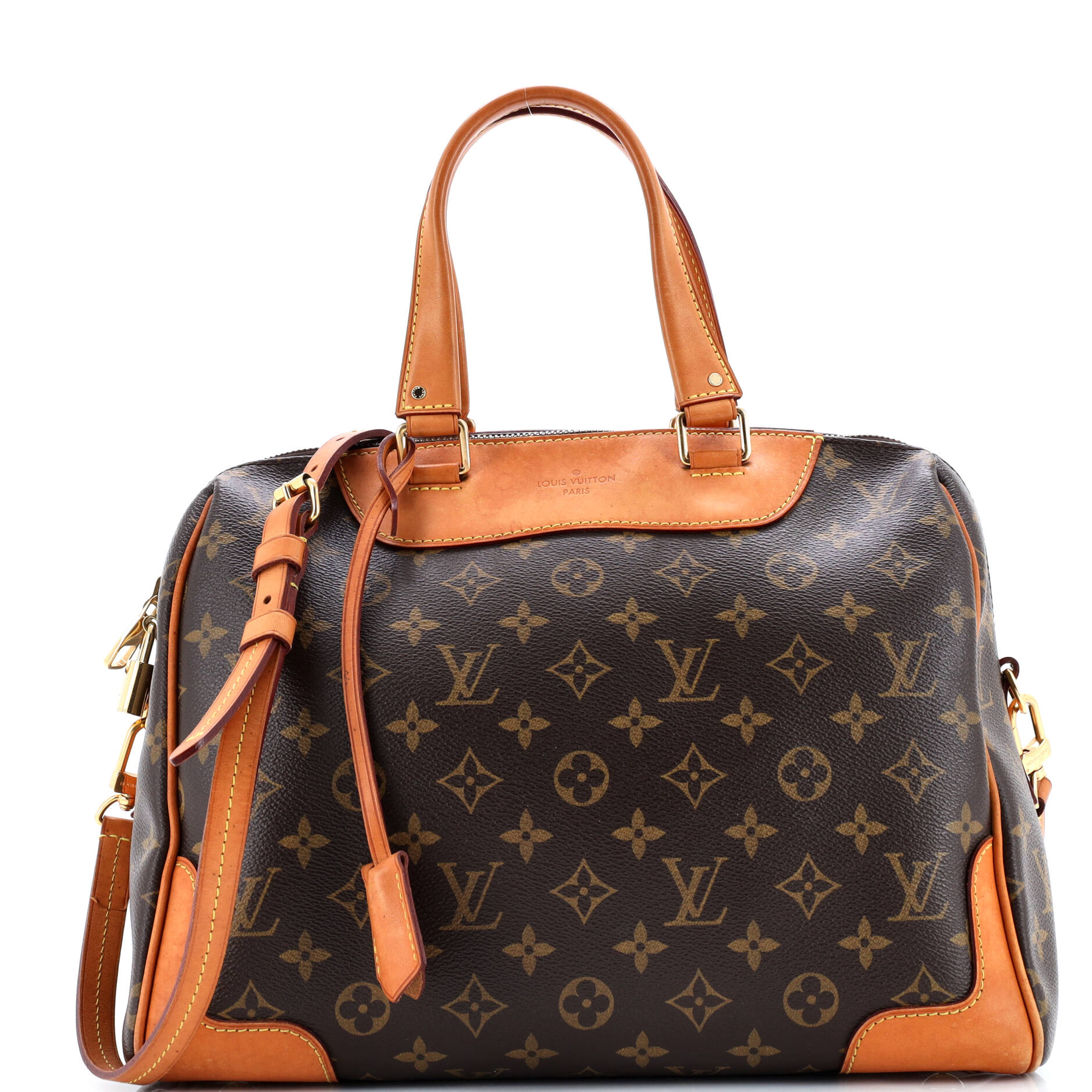 Retiro NM Handbag Monogram Canvas and Leather