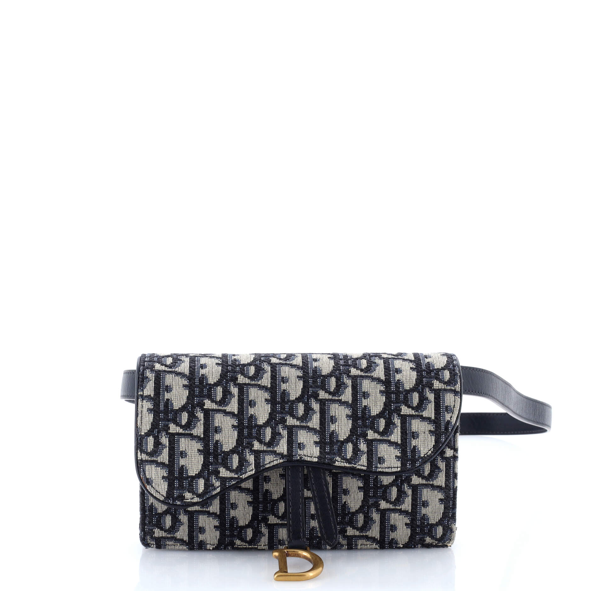 Saddle Rectangular Belt Bag Oblique Canvas