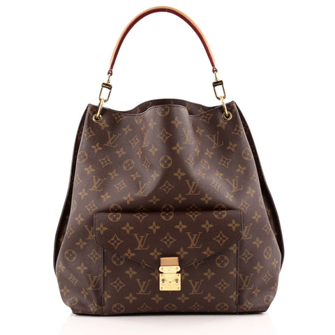 Buy Louis Vuitton Metis Hobo Monogram Canvas Brown 1053001 – Rebag