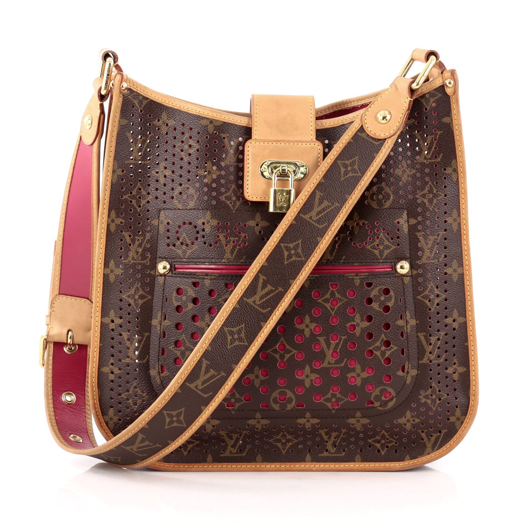 Buy Louis Vuitton Musette Handbag Perforated Monogram Canvas 1128501 – Trendlee