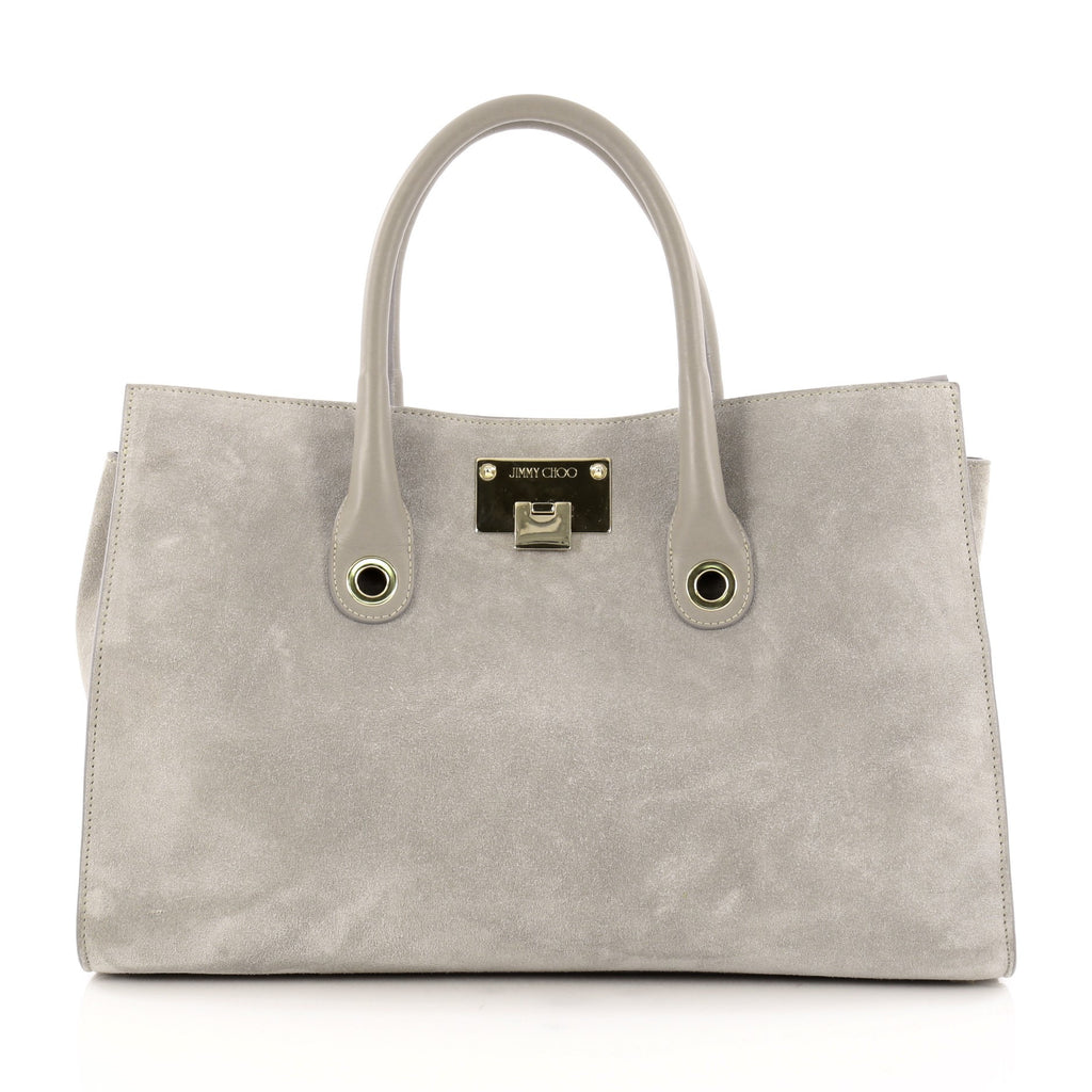 jimmy choo riley suede bag