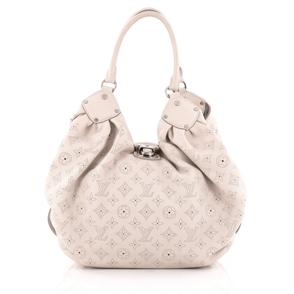 Louis Vuitton, Bags, Authentic Louis Vuitton Mahina Xl White Cowhide