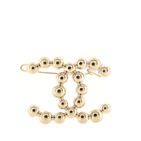 Chanel Bubble CC Brooch Metal