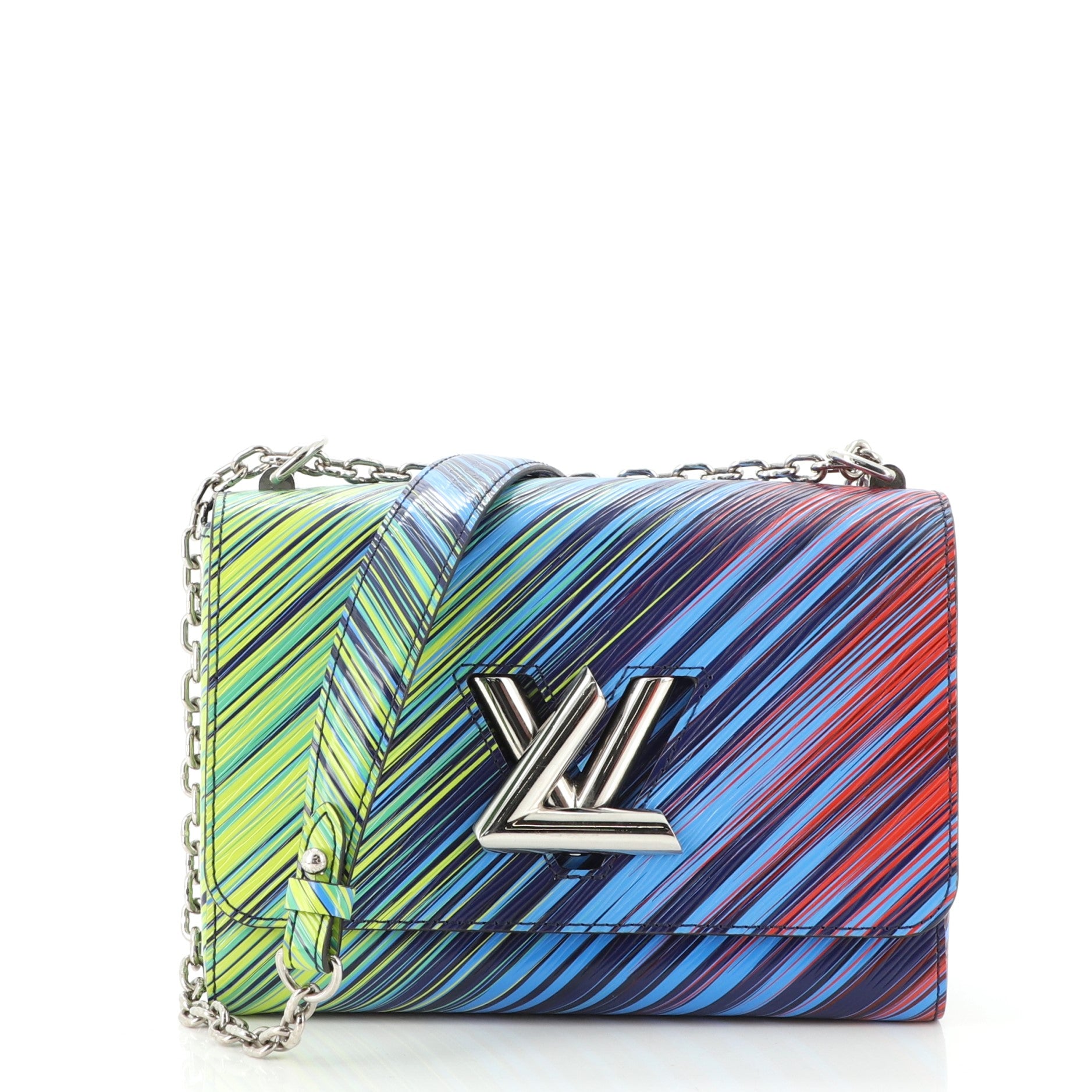 Louis Vuitton Multicolor Tropical Epi Leather Twist MM Blue Pony-style  calfskin ref.981762 - Joli Closet